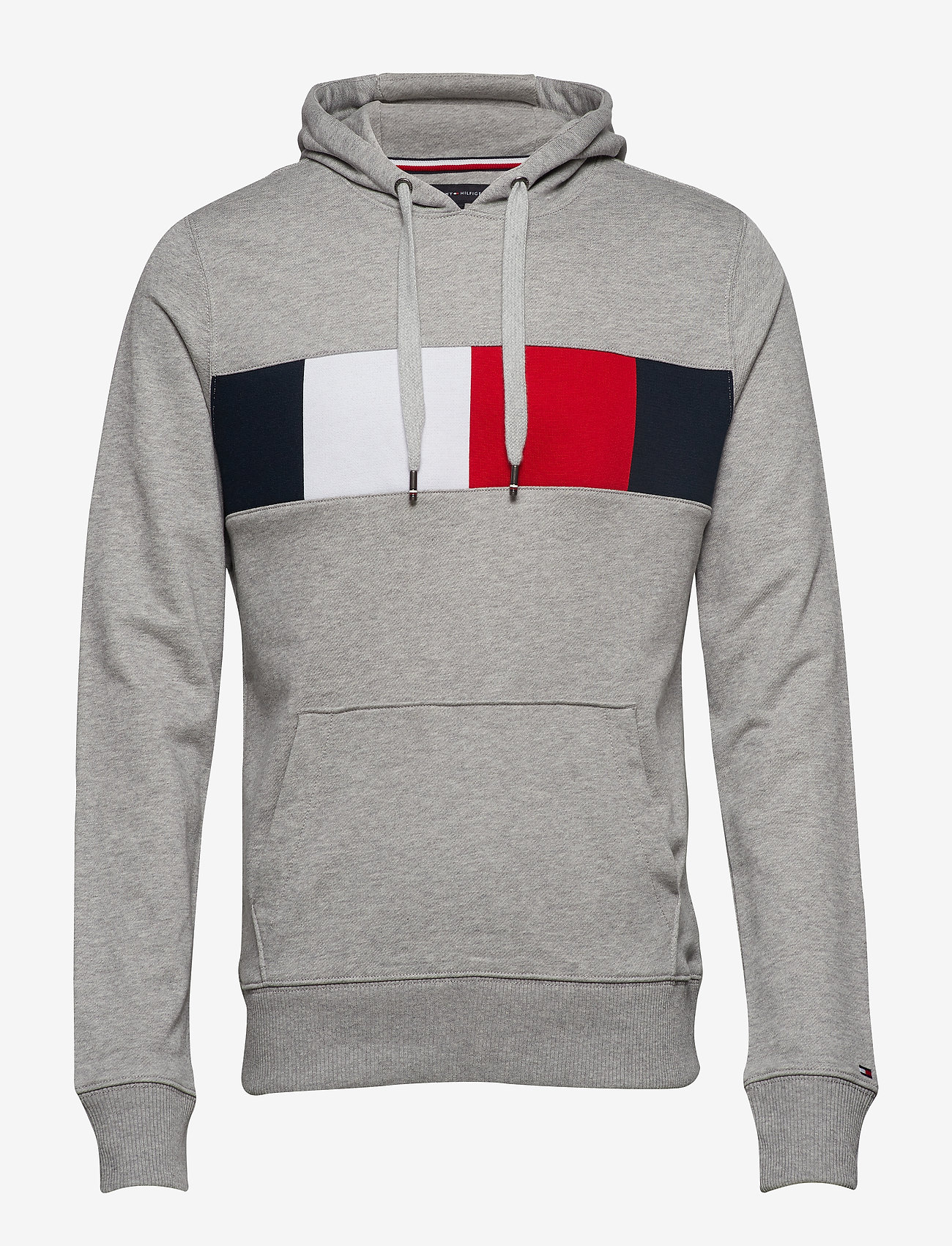 Tommy Hilfiger - FLAG CHEST INSERT HO - cloud htr - 0