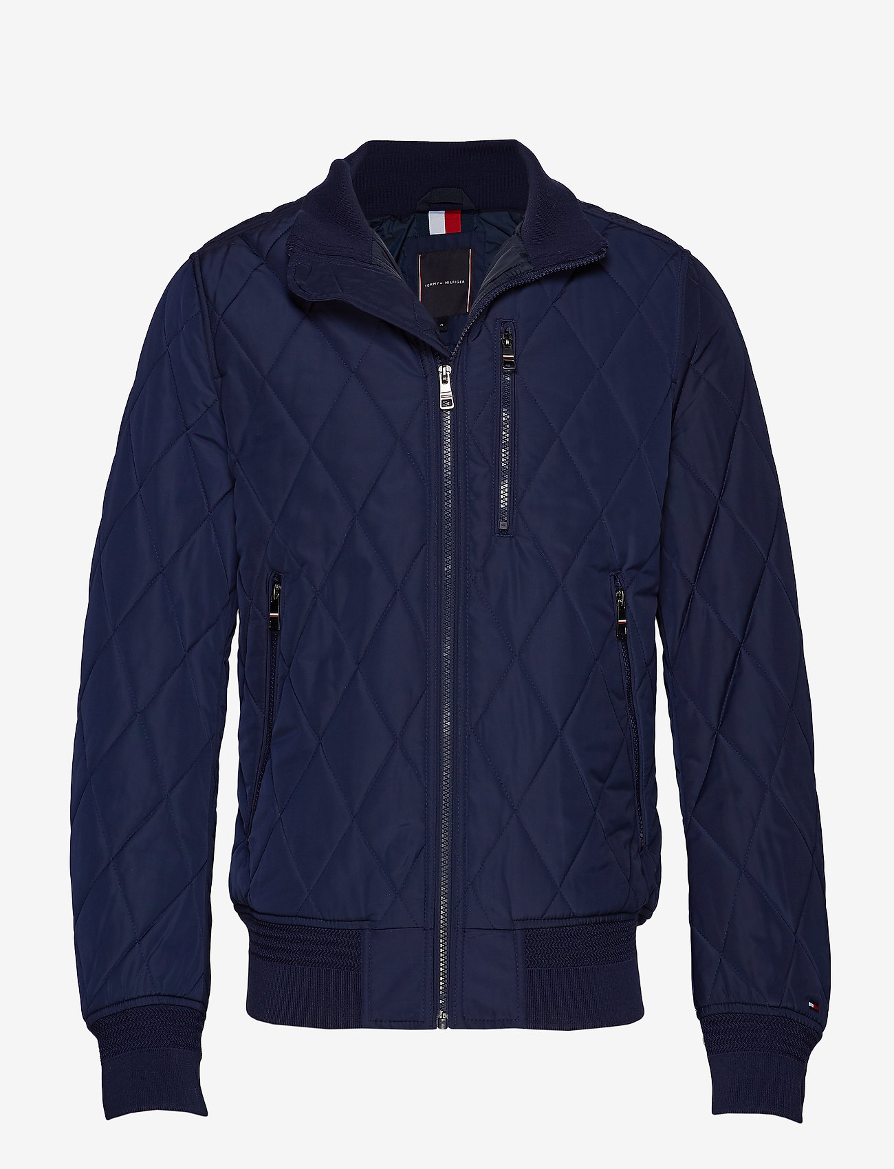 Tommy Hilfiger - DIAMOND QUILTED BOMBER - maritime blue - 0