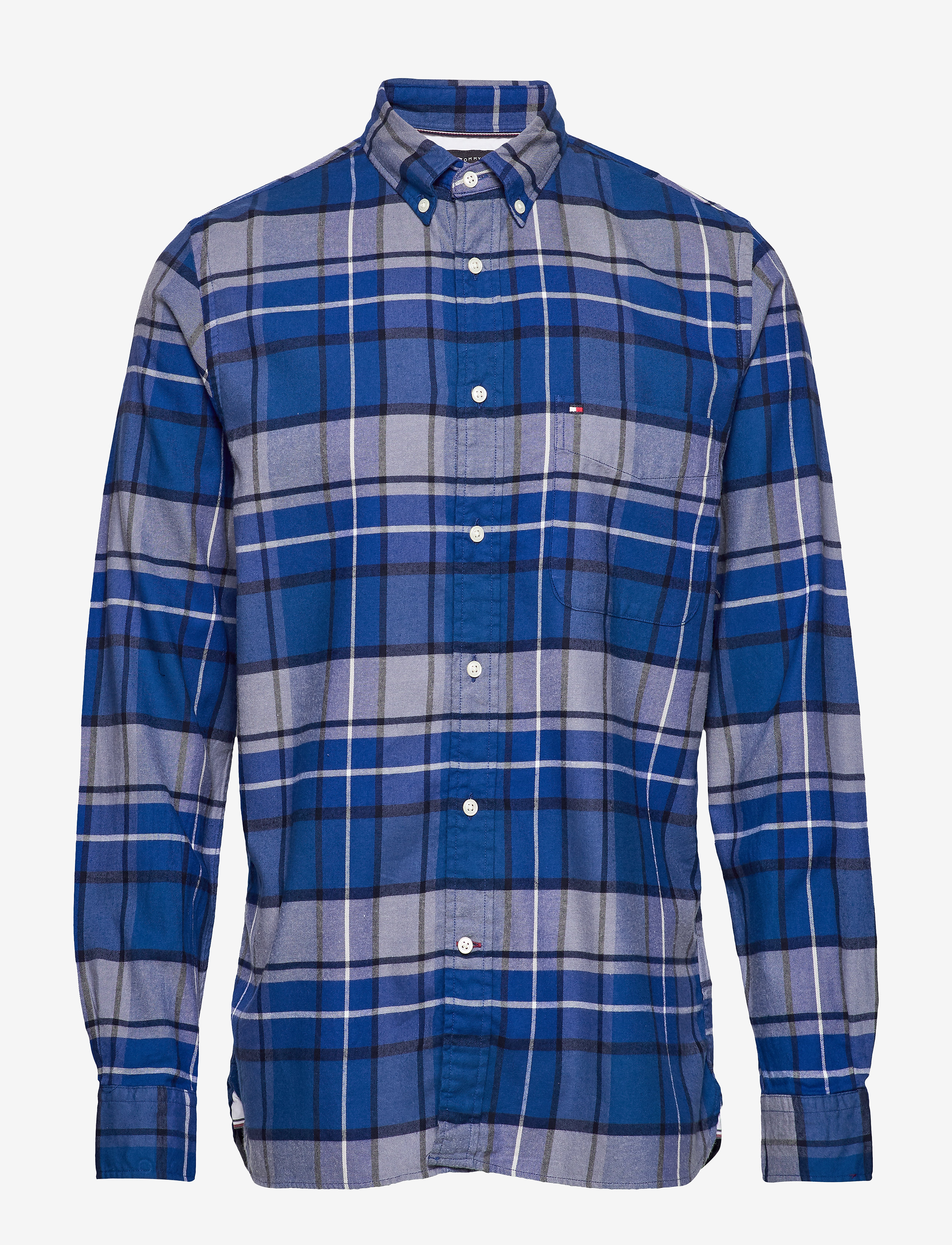 Tommy Hilfiger - CLASSIC TARTAN SHIRT - sodalite blue / navy blazer / - 0