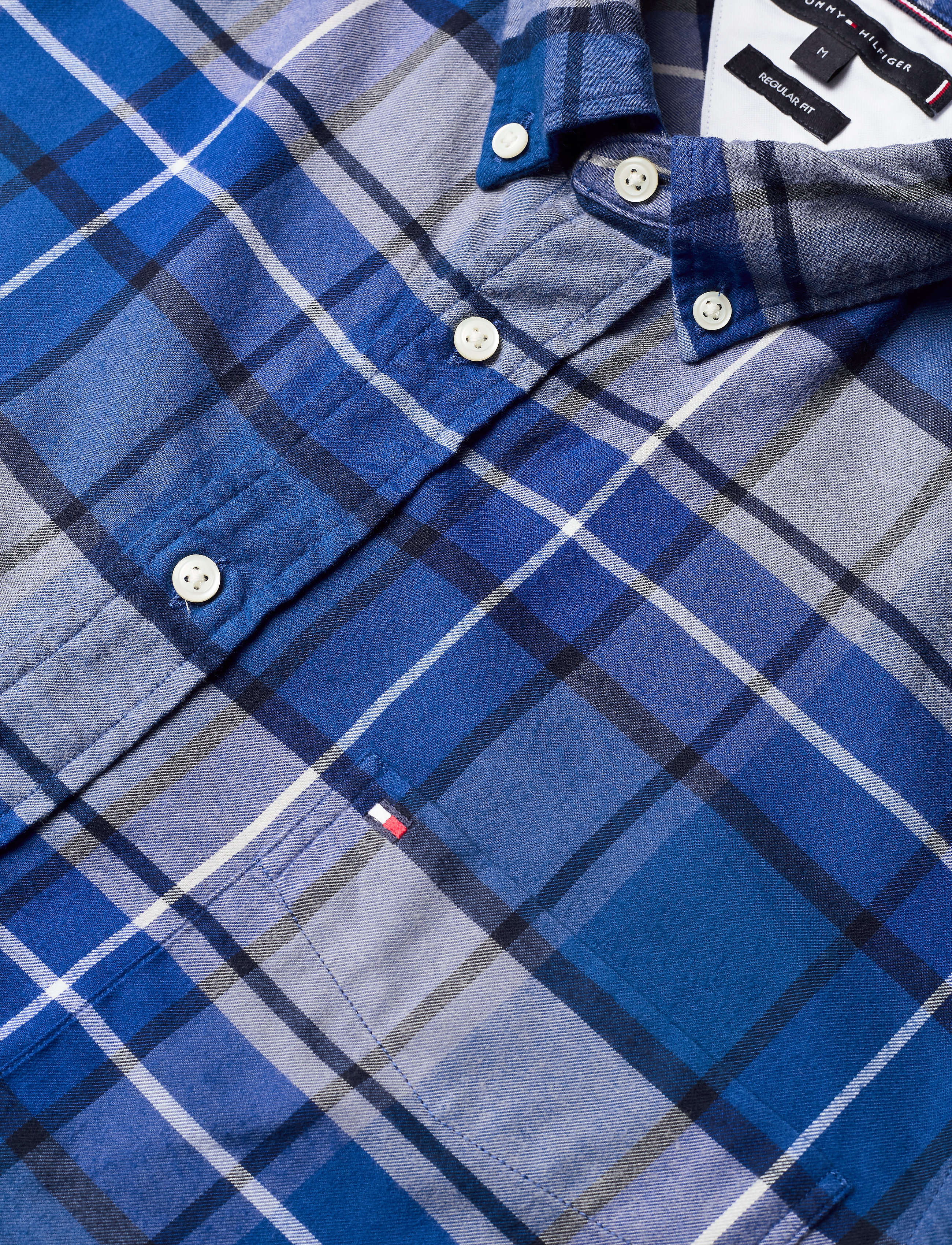 Tommy Hilfiger - CLASSIC TARTAN SHIRT - sodalite blue / navy blazer / - 3