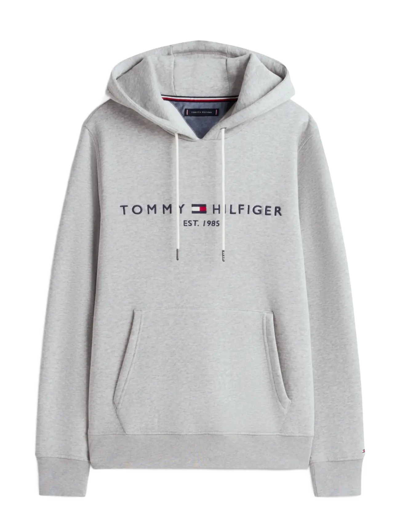 Tommy Hilfiger - CORE TOMMY LOGO HOODY - kapuutsiga dressipluusid - cloud htr - 1