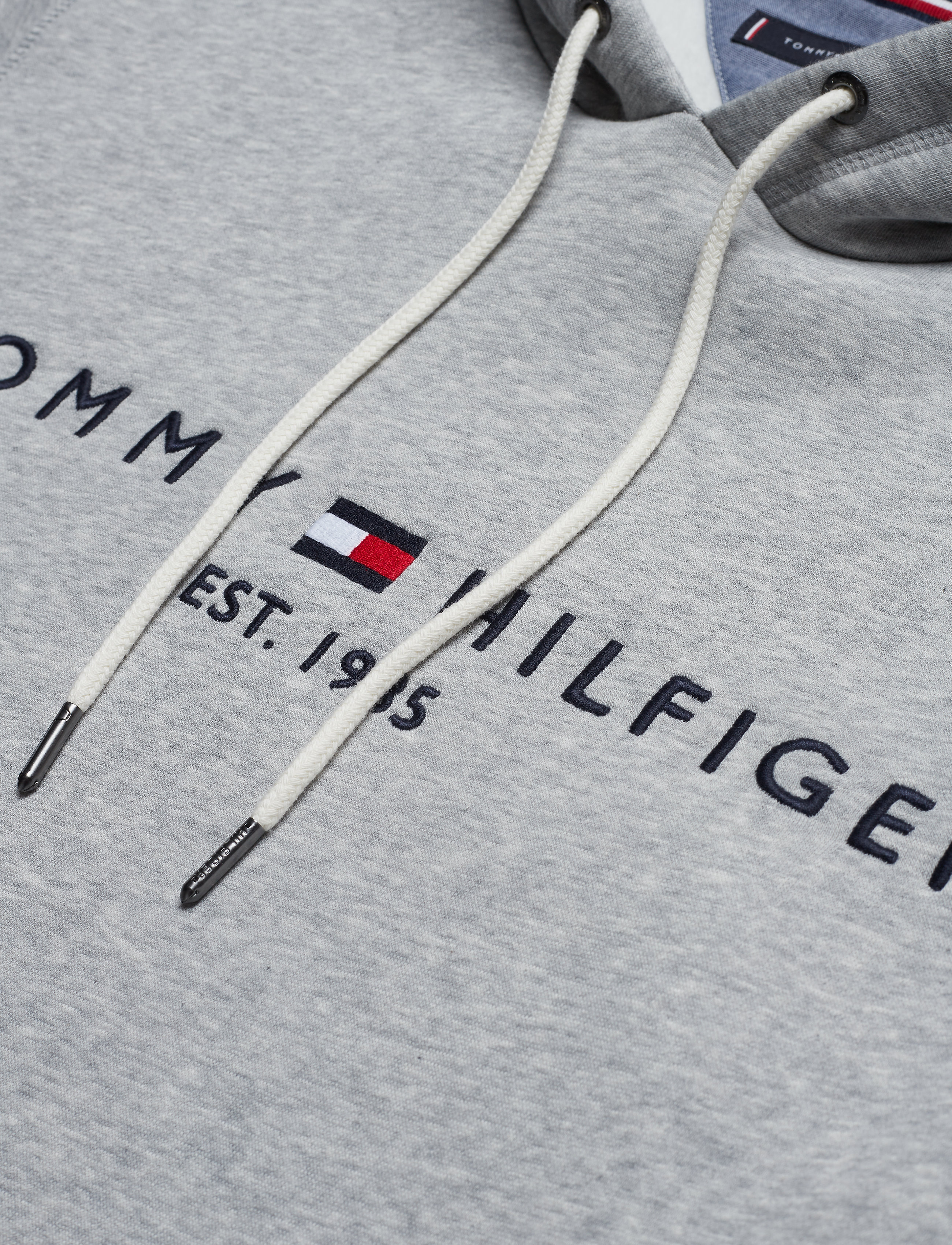 Tommy Hilfiger - CORE TOMMY LOGO HOODY - kapuutsiga dressipluusid - cloud htr - 5