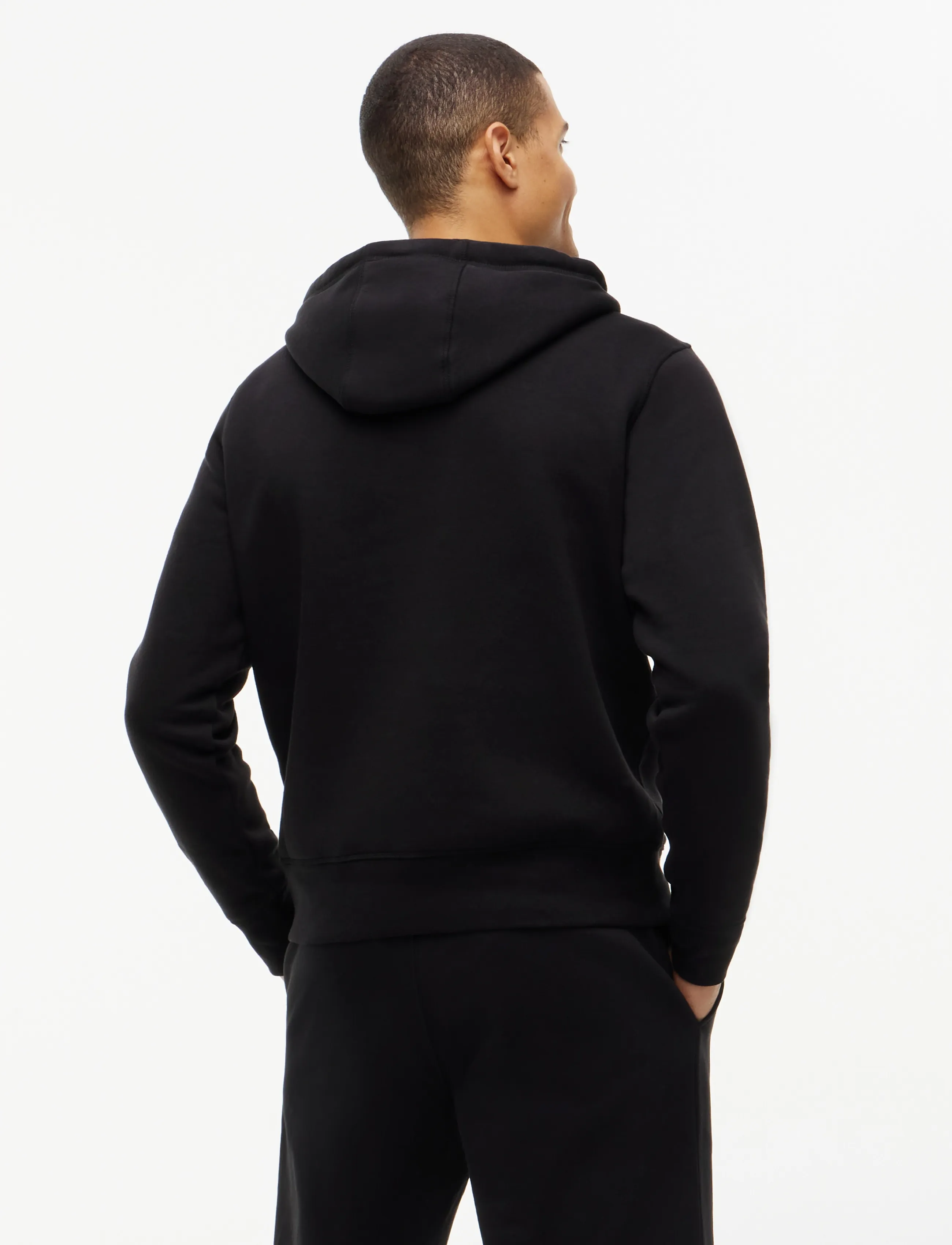Tommy Hilfiger - CORE TOMMY LOGO HOODY - hoodies - jet black - 3