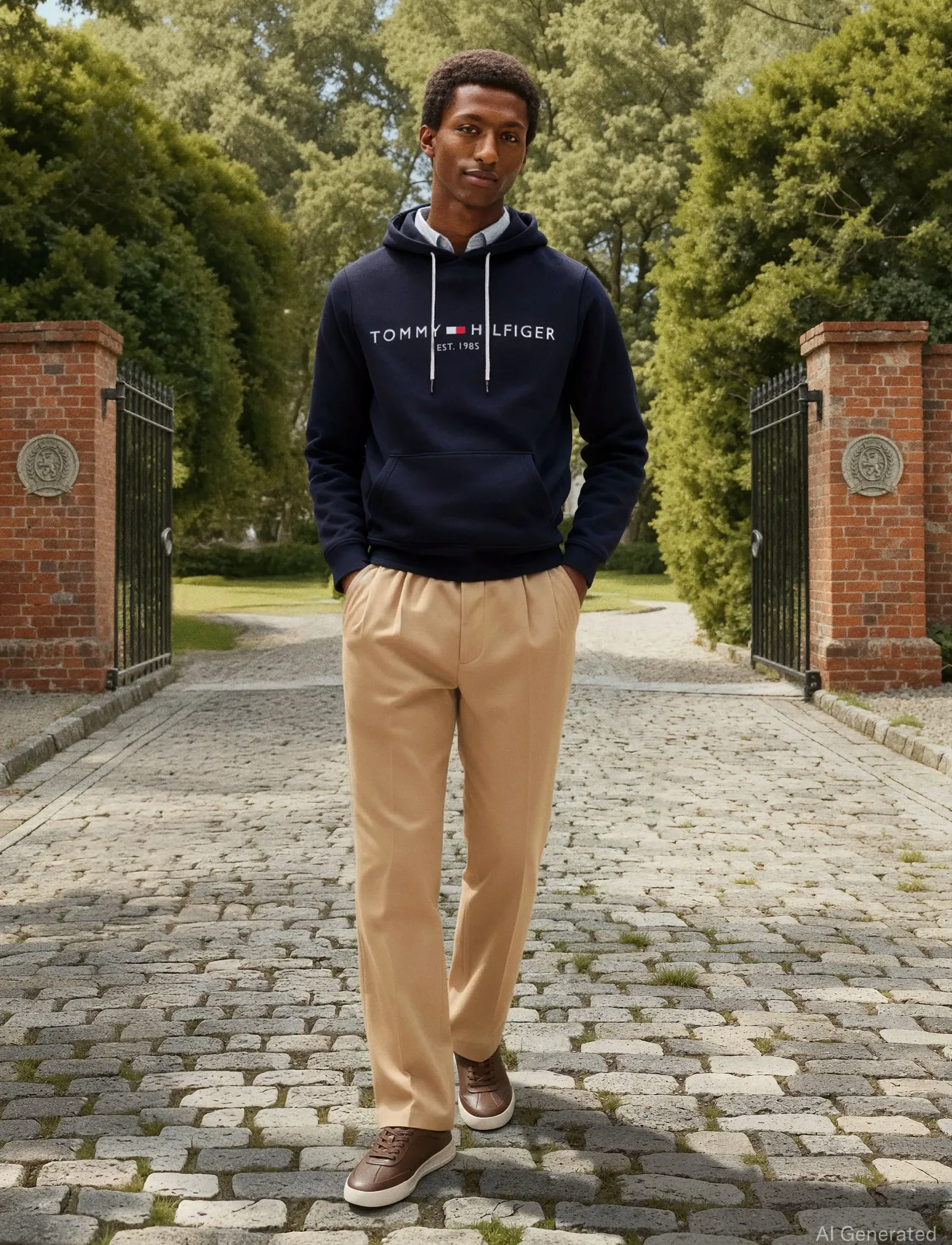 Hood Core Dark Blue Mörkblå Blå Storlek 10