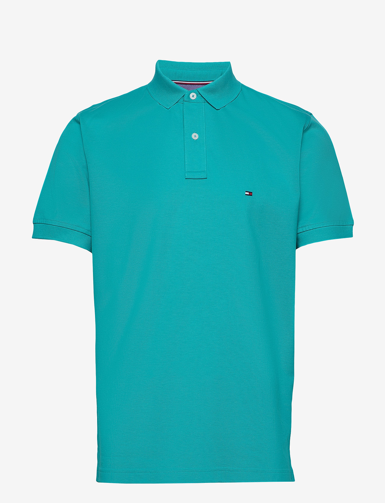 TOMMY REGULAR POLO - AQUATIC TEAL