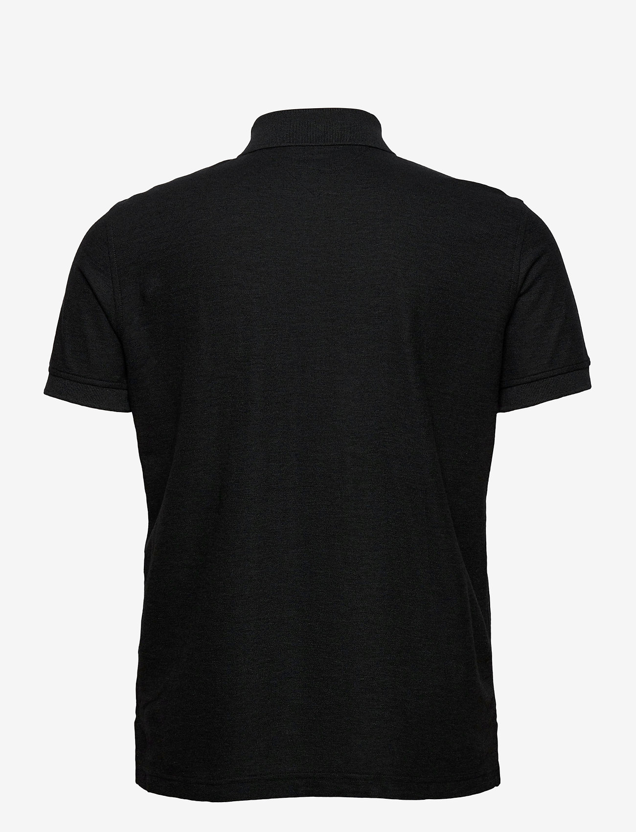 Tommy Hilfiger - HILFIGER REGULAR POLO - black heather - 1