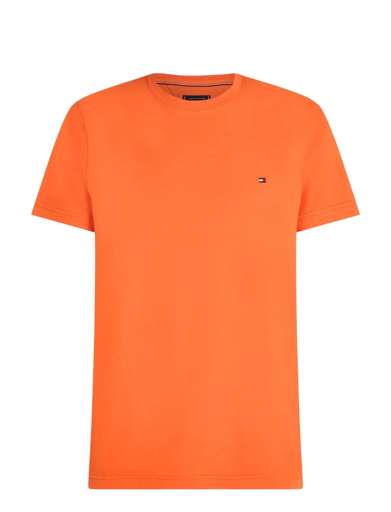 TOMMY HILFIGER Stretch Slim Fit Tee Orange - XXL - Herren