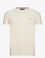 Tommy Hilfiger - STRETCH SLIM FIT TEE - t-shirts à manches courtes - calico - 0