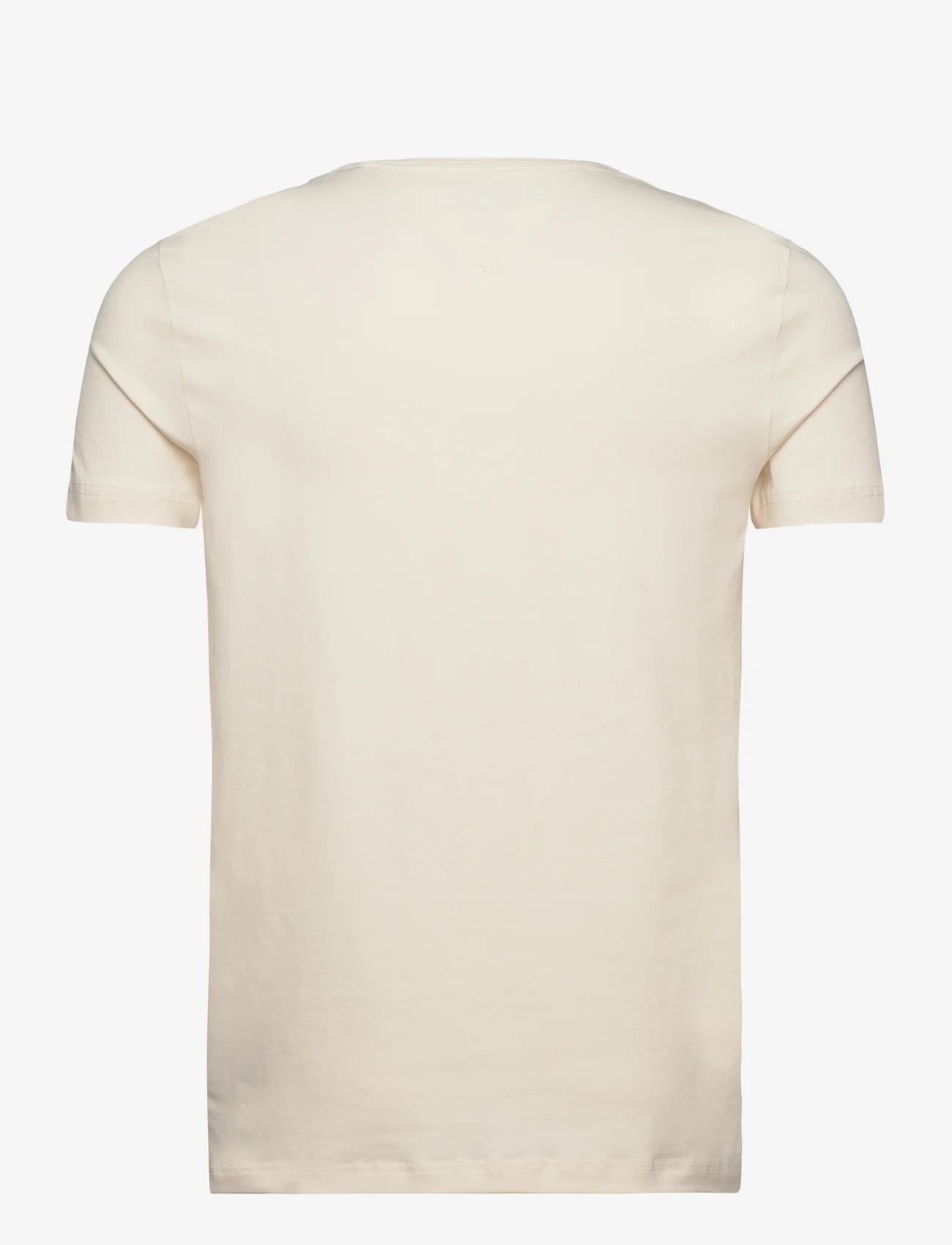 Tommy Hilfiger - STRETCH SLIM FIT TEE - basic t-shirts - calico - 1