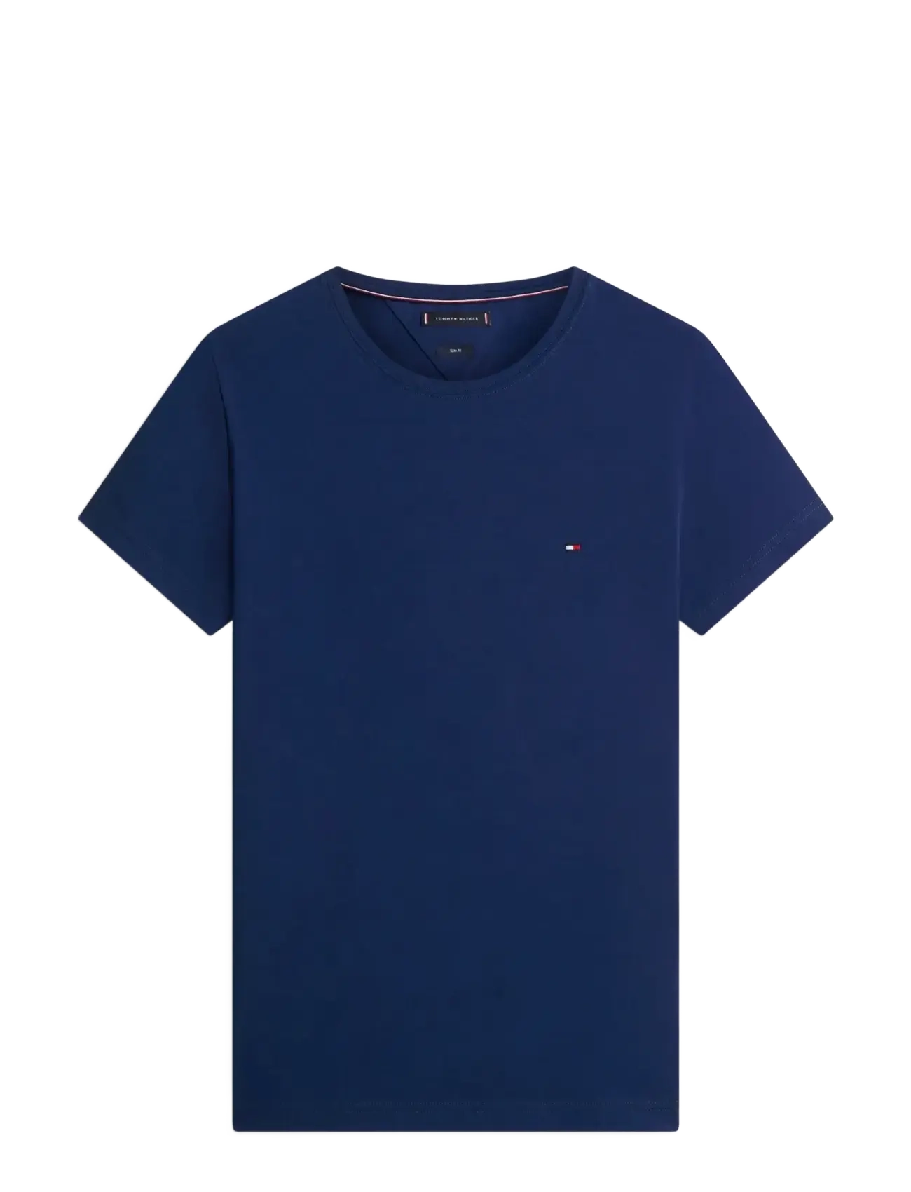 TOMMY HILFIGER Stretch Slim Fit Tee Navy - M - Herren