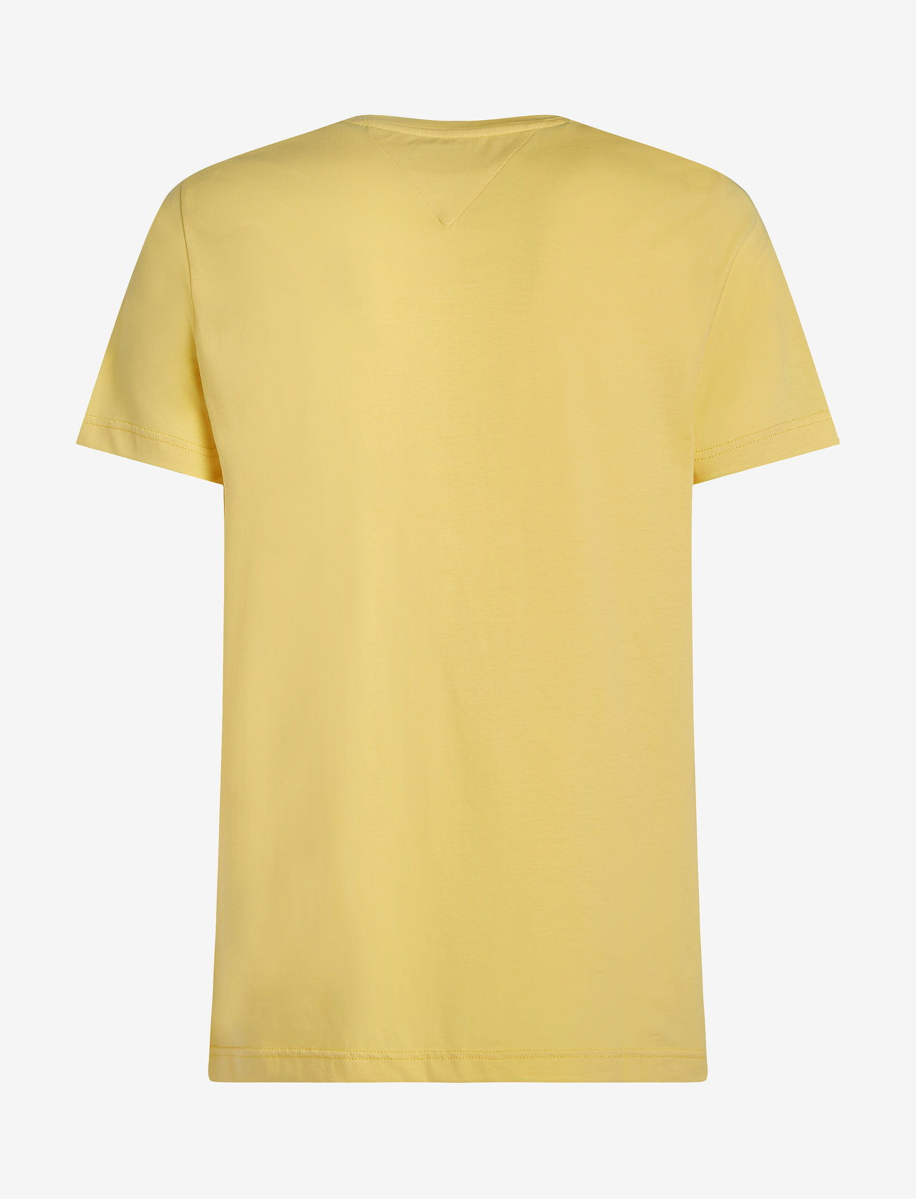 Tommy Hilfiger - STRETCH SLIM FIT TEE - kortärmade t-shirts - citronella - 2