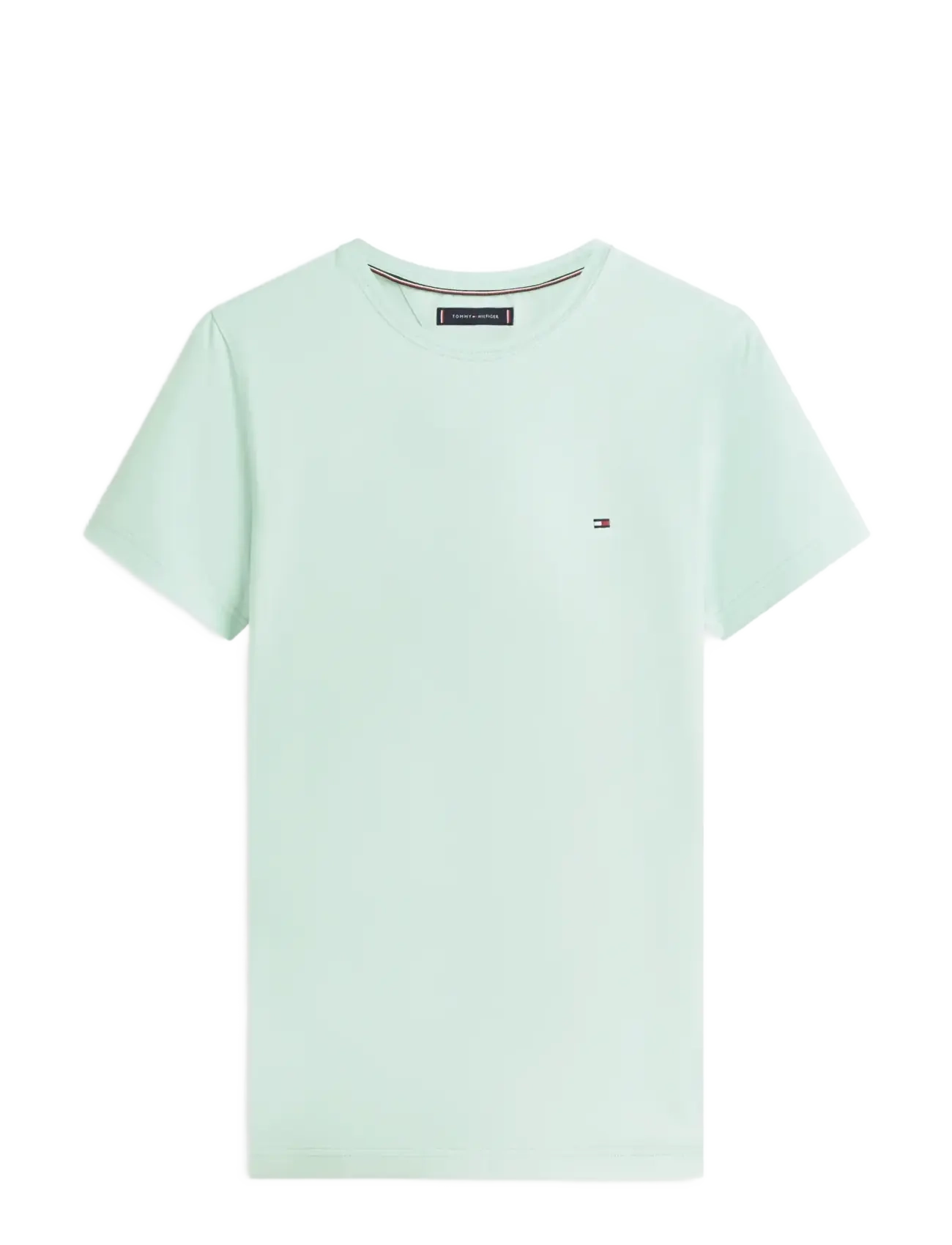 TOMMY HILFIGER Stretch Slim Fit Tee Grün - M - Herren