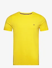 Tommy Hilfiger - STRETCH SLIM FIT TEE - lowest prices - eureka yellow - 0