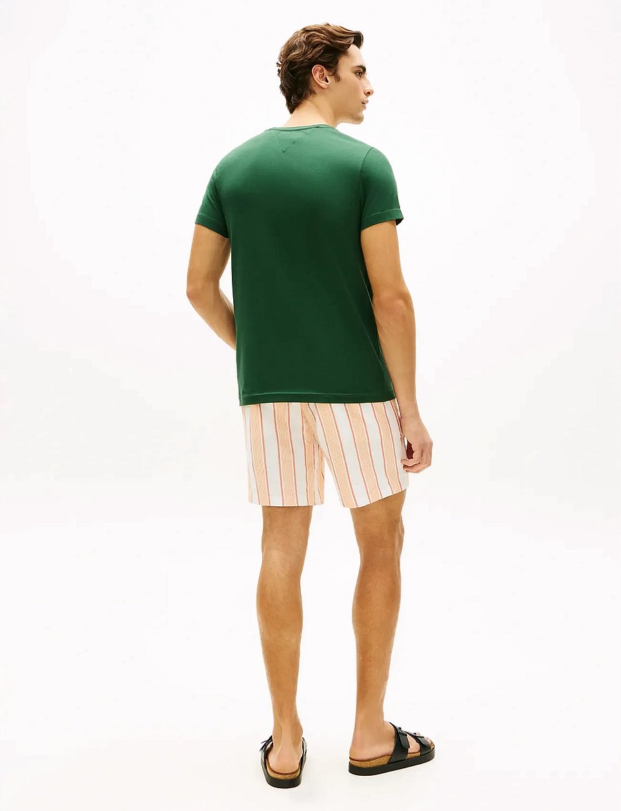 Tommy Hilfiger - STRETCH SLIM FIT TEE - kurzärmelig - nocturnal green - 3