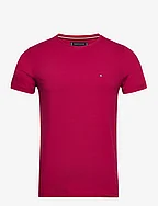 STRETCH SLIM FIT TEE - ROYAL BERRY