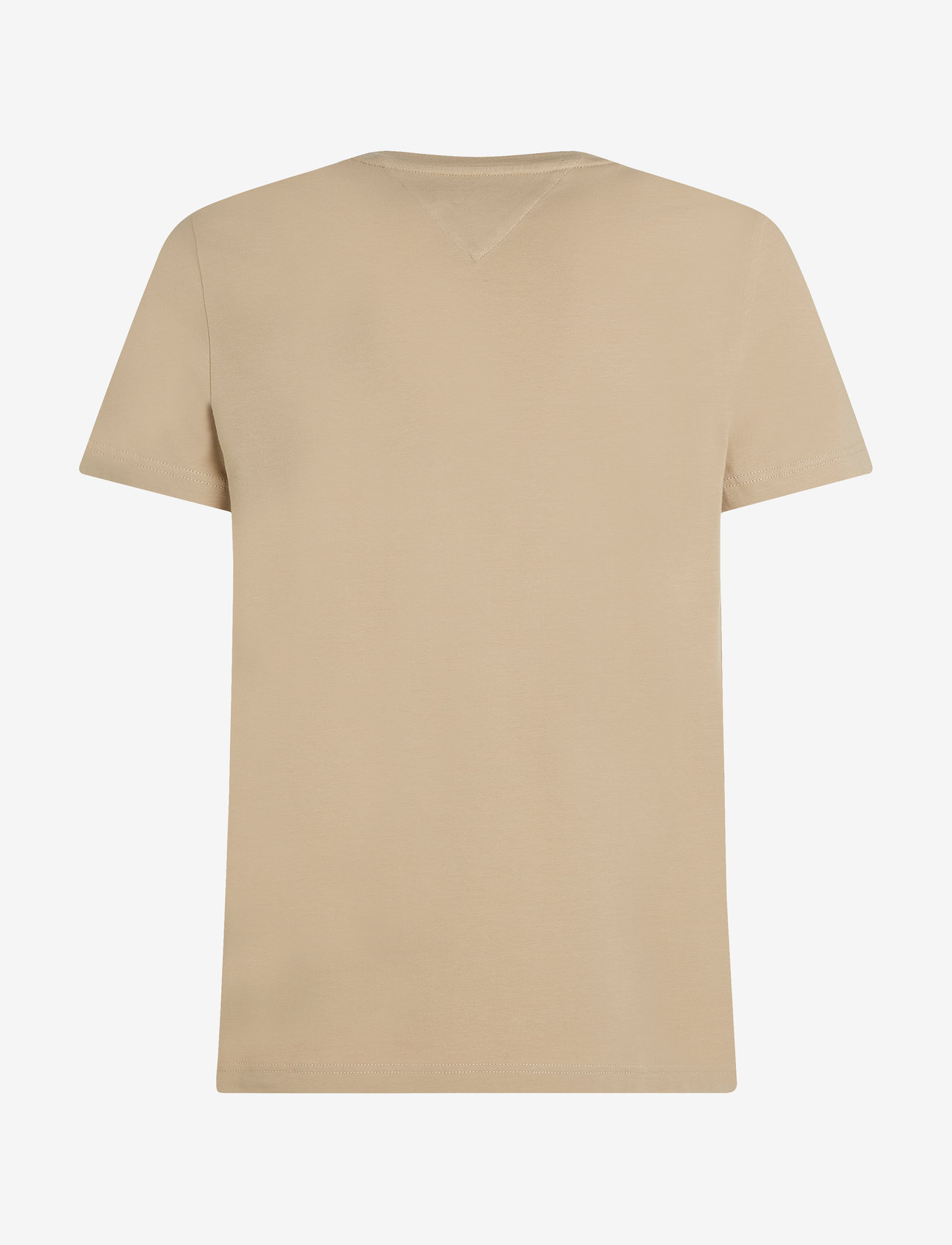 Tommy Hilfiger - STRETCH SLIM FIT TEE - kortärmade t-shirts - sandalwood - 5