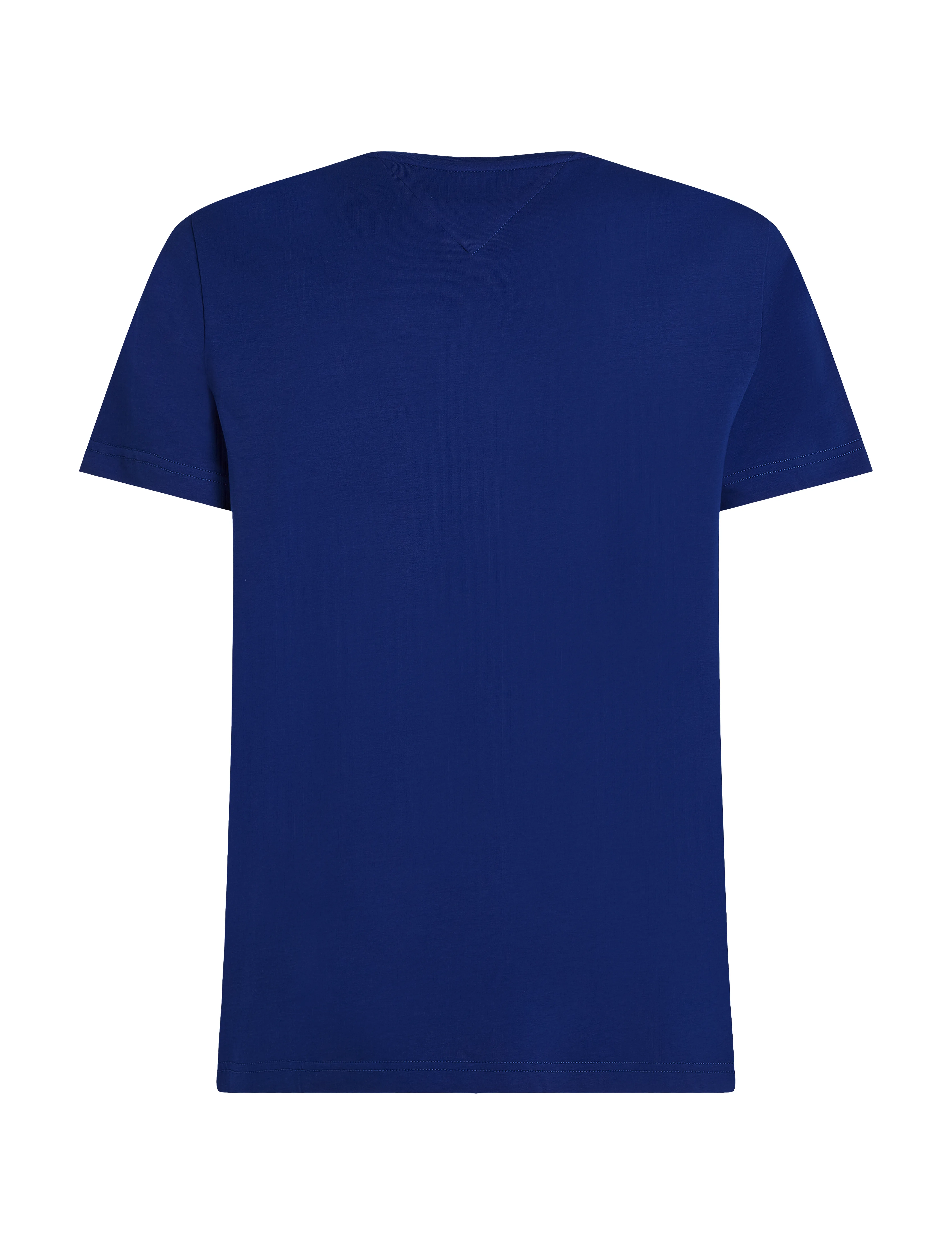 Tommy Hilfiger - STRETCH SLIM FIT TEE - short-sleeved t-shirts - wedge blue - 2
