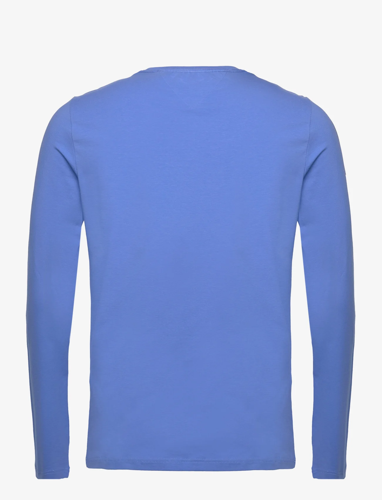 Tommy Hilfiger - STRETCH SLIM FIT LONG SLEEVE TEE - basic t-shirts - blue spell - 1