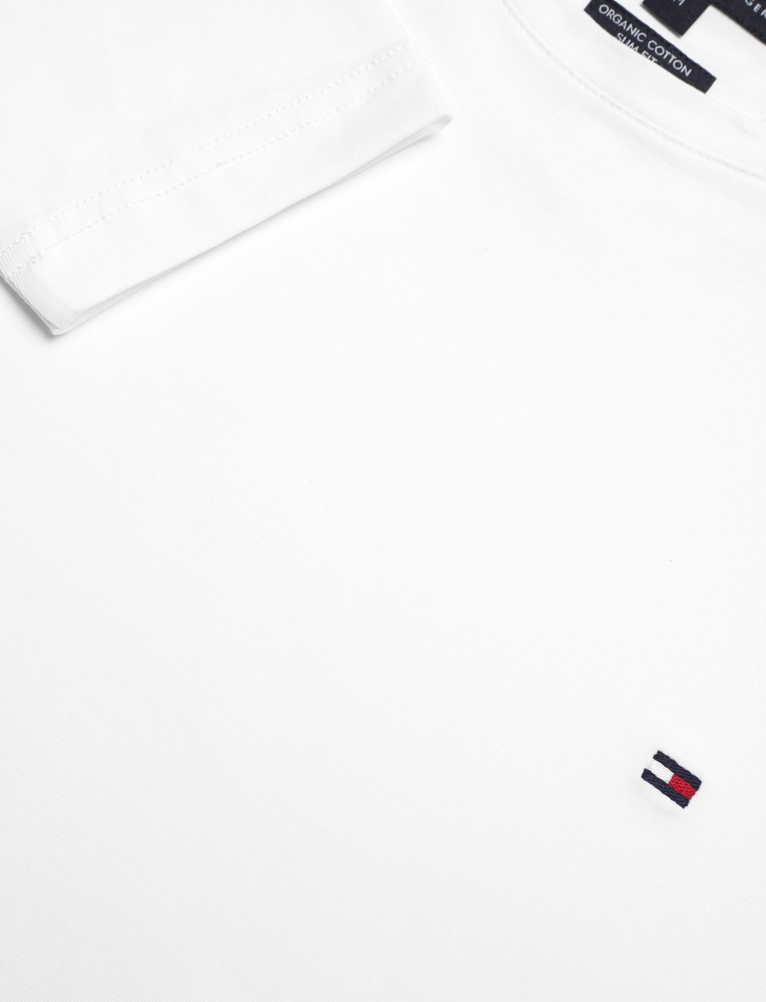 Tommy Hilfiger - STRETCH SLIM FIT LONG SLEEVE TEE - bright white - 2