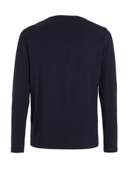 Tommy Hilfiger - STRETCH SLIM FIT LONG SLEEVE TEE - long-sleeved t-shirts - desert sky - 6