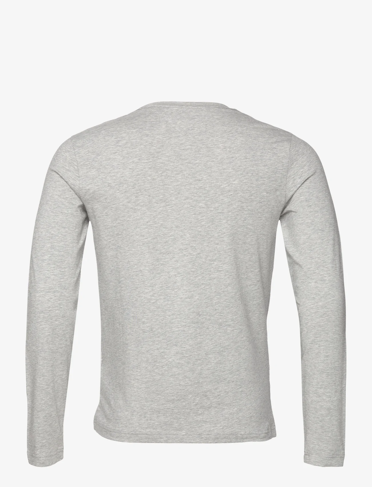 Tommy Hilfiger - STRETCH SLIM FIT LONG SLEEVE TEE - basic t-shirts - light grey heather - 1