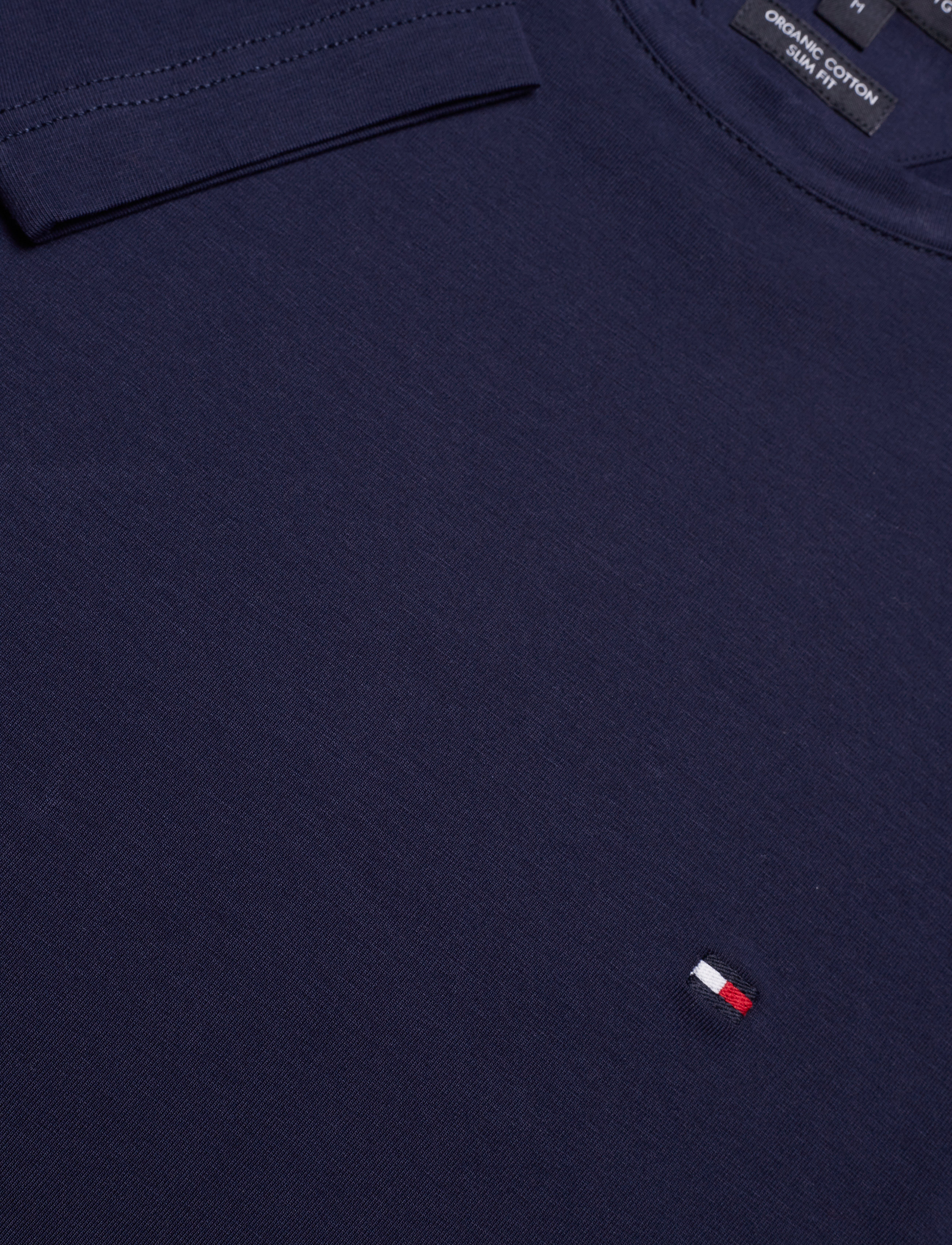 Tommy Hilfiger - STRETCH SLIM FIT LONG SLEEVE TEE - maritime blue - 2