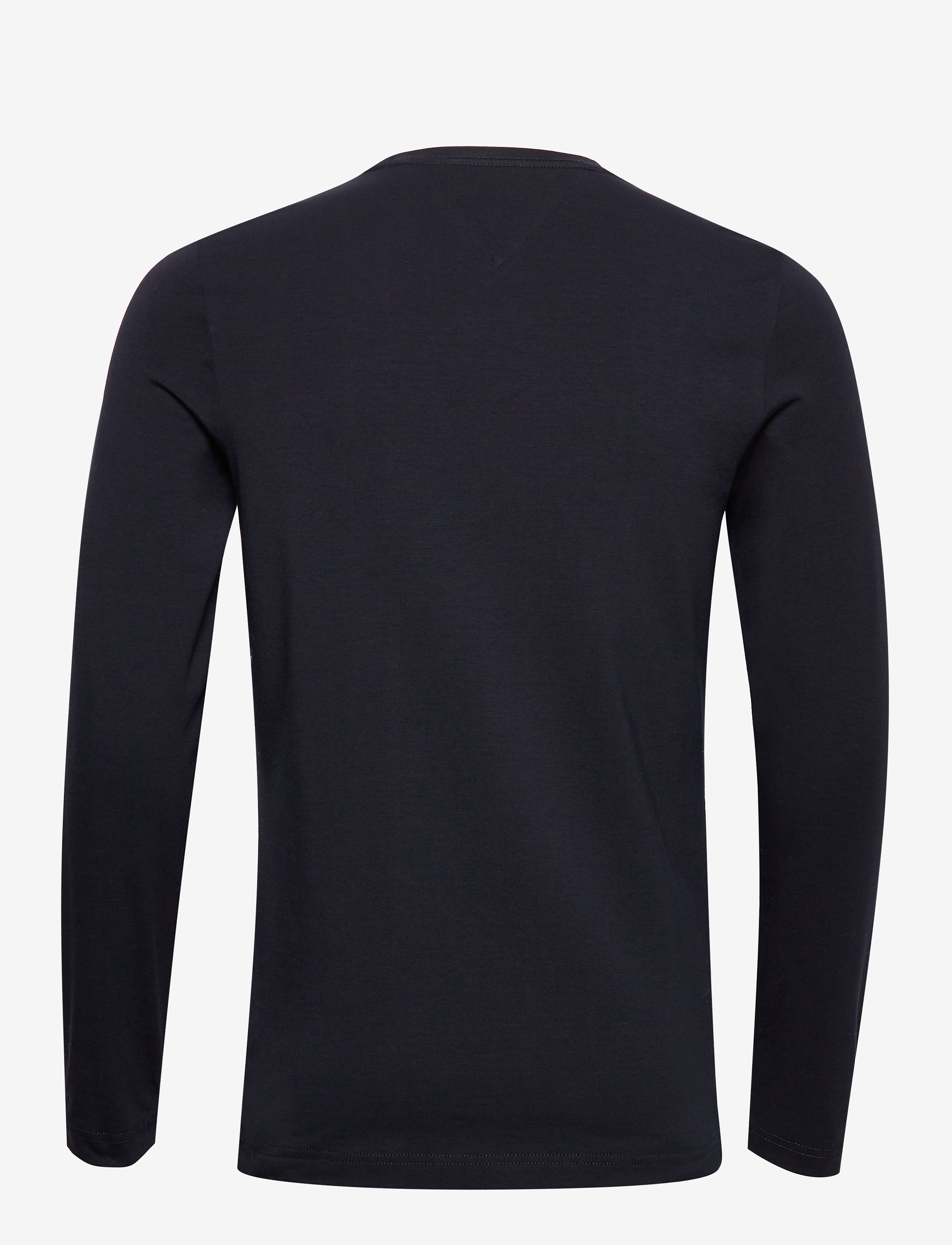 Tommy Hilfiger - STRETCH SLIM FIT LONG SLEEVE TEE - long-sleeved t-shirts - navy blue - 2