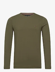 STRETCH EXTRA SLIM FIT LONG SLEEVE TEE, Tommy Hilfiger