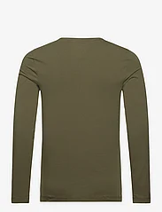 Tommy Hilfiger - STRETCH SLIM FIT LONG SLEEVE TEE - laisvalaikio marškinėliai - putting green - 1