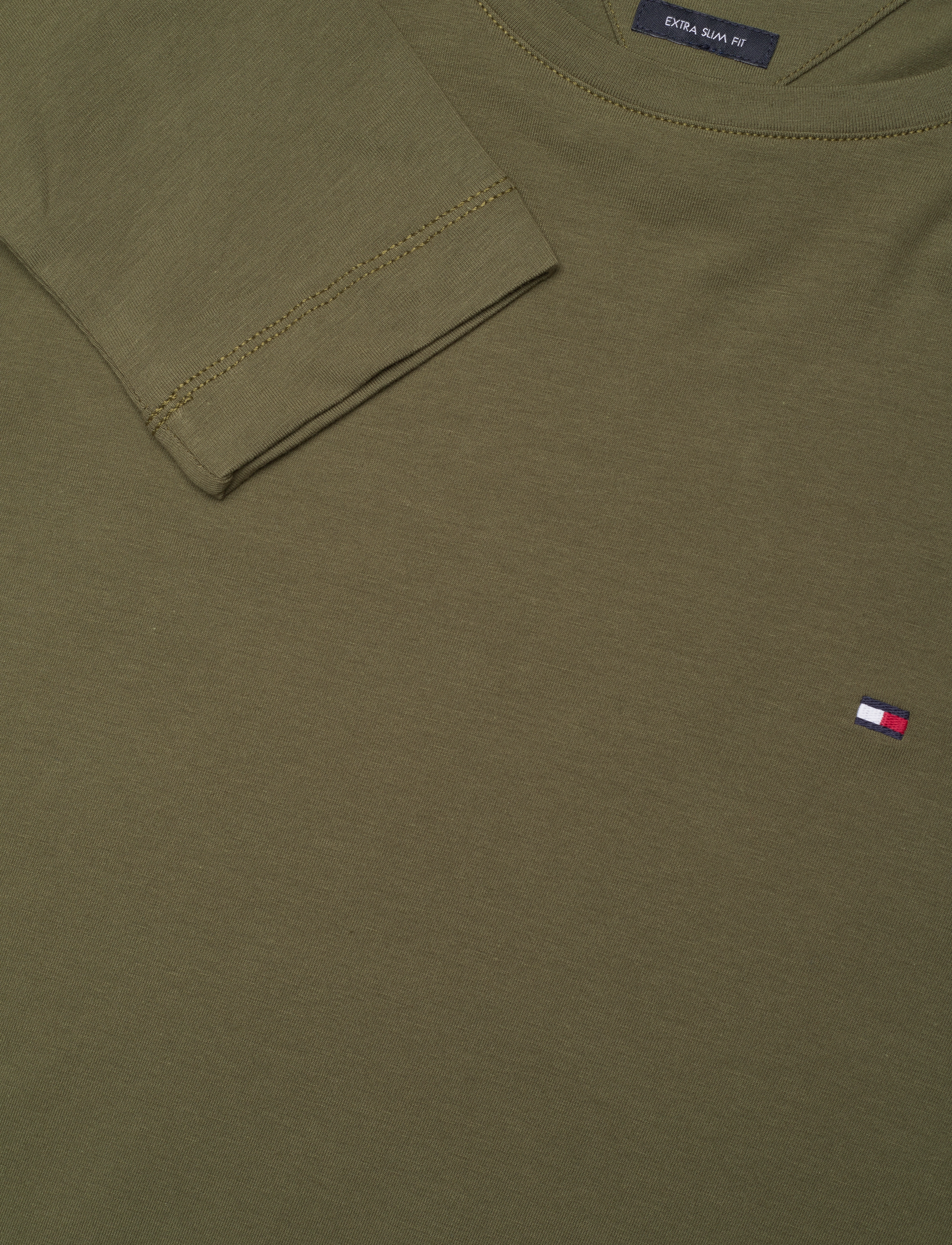 Tommy Hilfiger - STRETCH SLIM FIT LONG SLEEVE TEE - putting green - 2