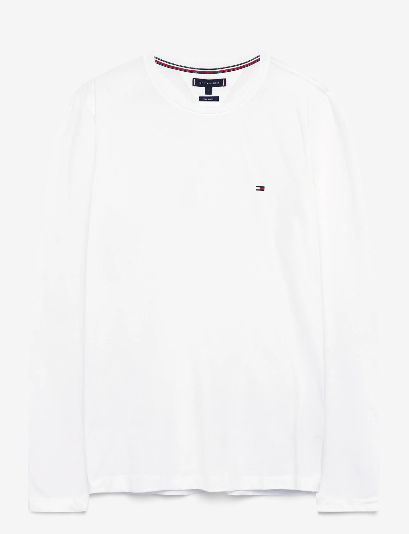 Tommy Hilfiger - STRETCH SLIM FIT LONG SLEEVE TEE - pikkade varrukatega t-särgid - white - 2