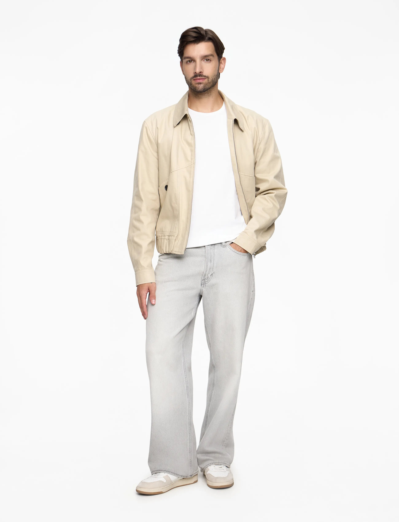 Tommy Hilfiger - STRETCH SLIM FIT LONG SLEEVE TEE - pikkade varrukatega t-särgid - white - 3