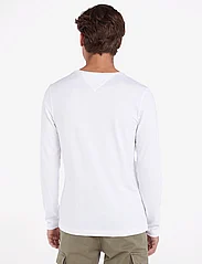 Tommy Hilfiger - STRETCH SLIM FIT LONG SLEEVE TEE - basic t-shirts - white - 5