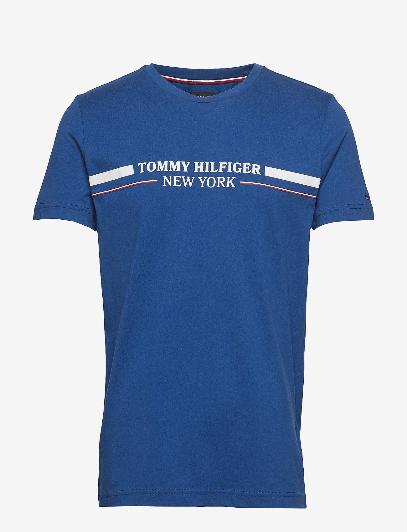 Tommy Hilfiger - WCC YACHT STRIPE TEE - blue quartz - 0