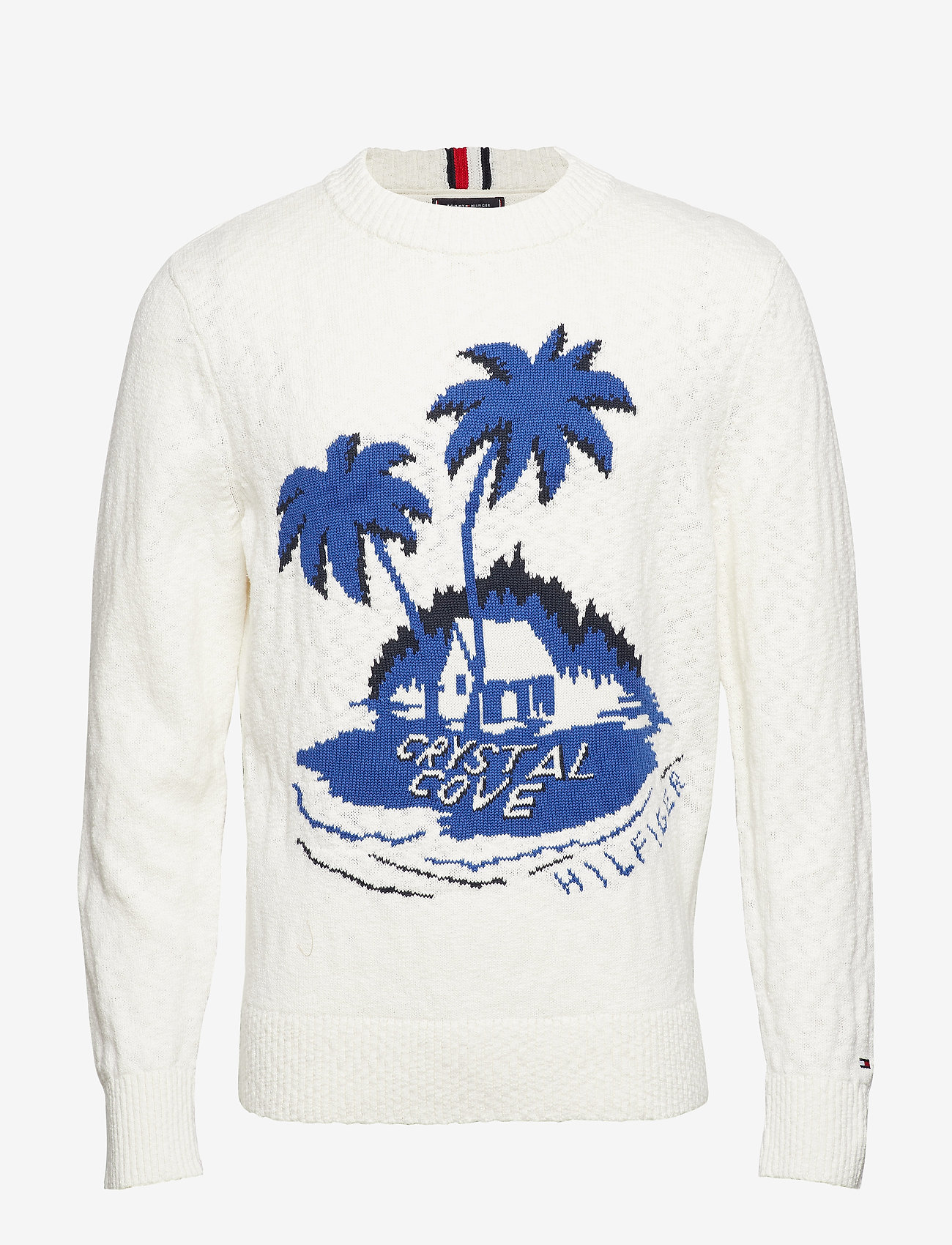 Tommy Hilfiger - SOUVENIR SLUB SWEATE - snow white - 0