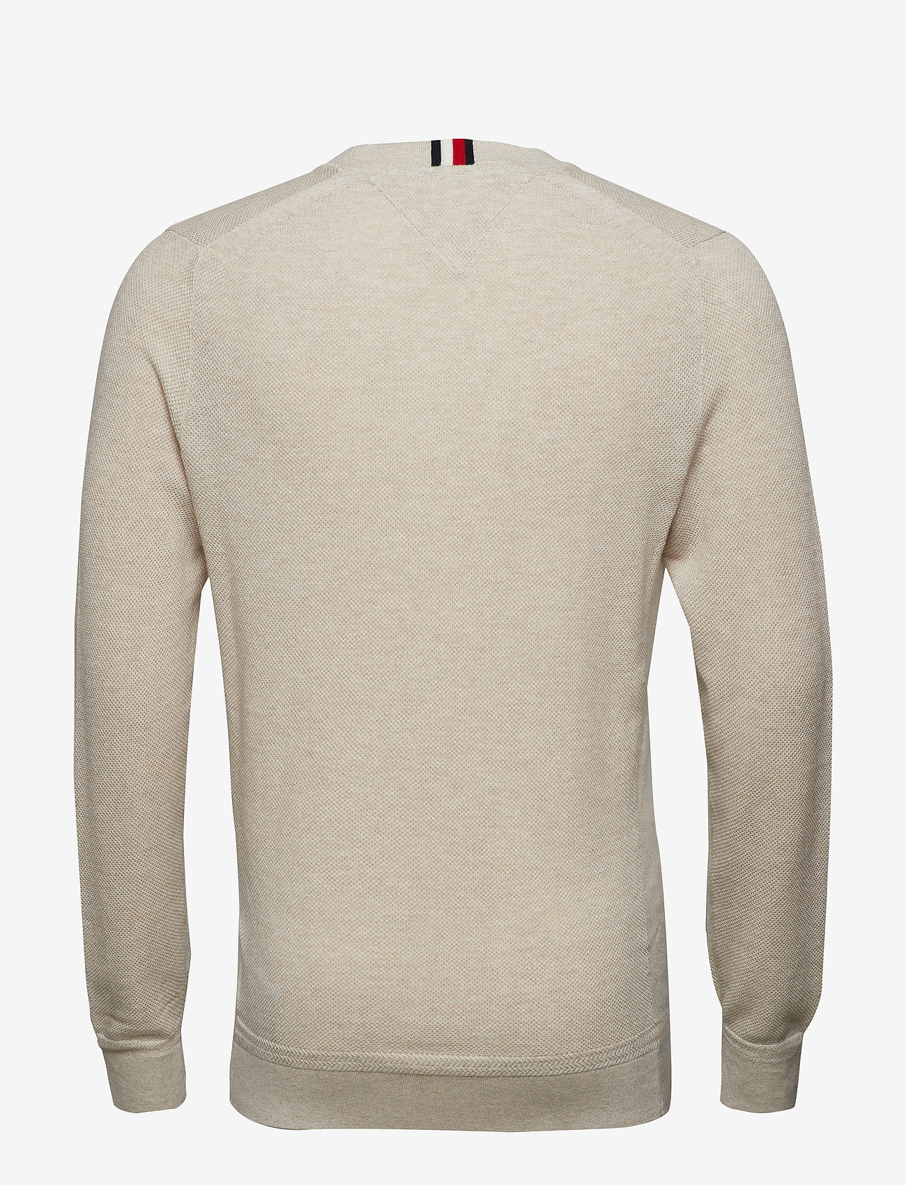 Tommy Hilfiger - MOULINE RICECORN SWE - oyster grey htr - 1