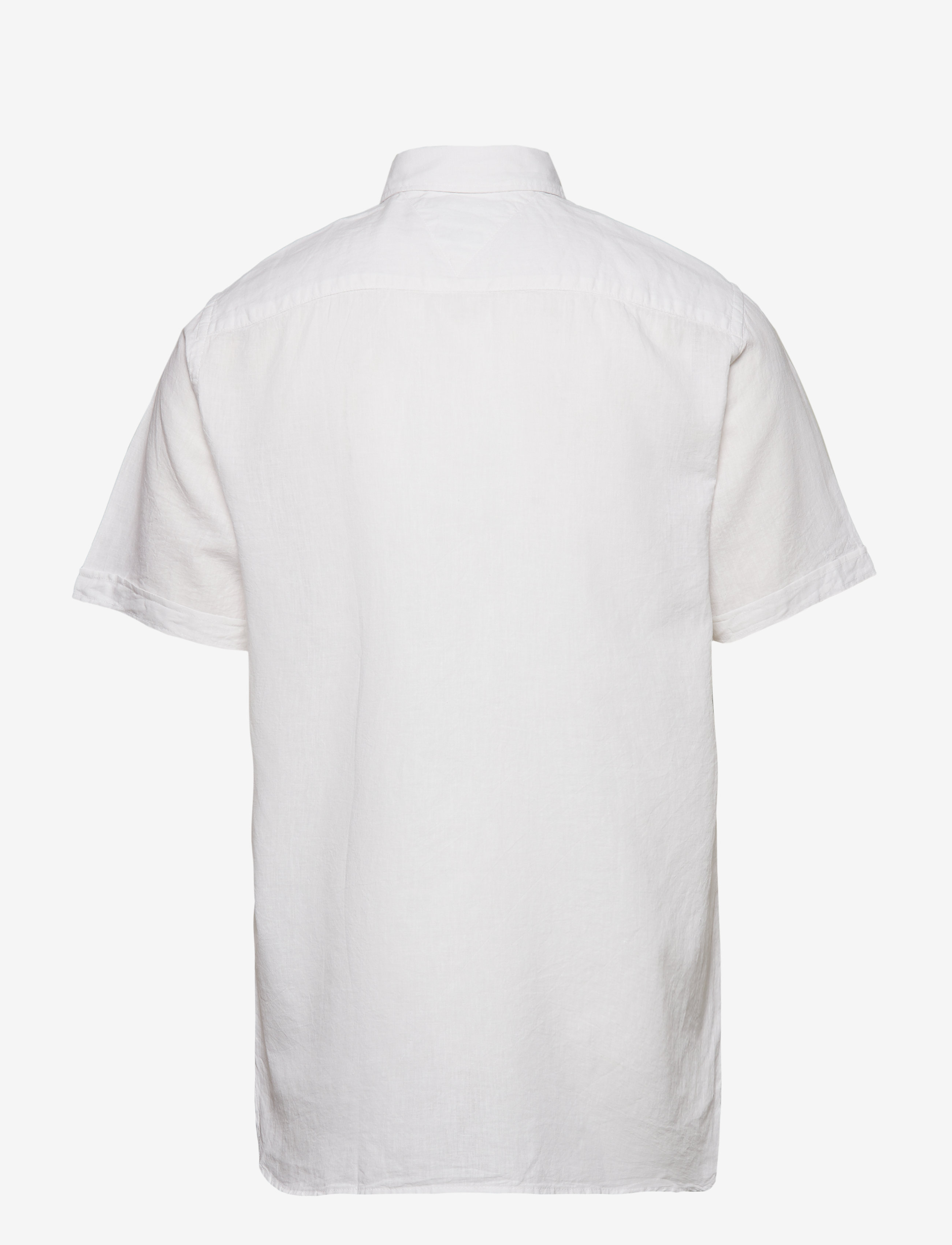 Tommy Hilfiger - COTTON LINEN SHIRT S - bright white - 1