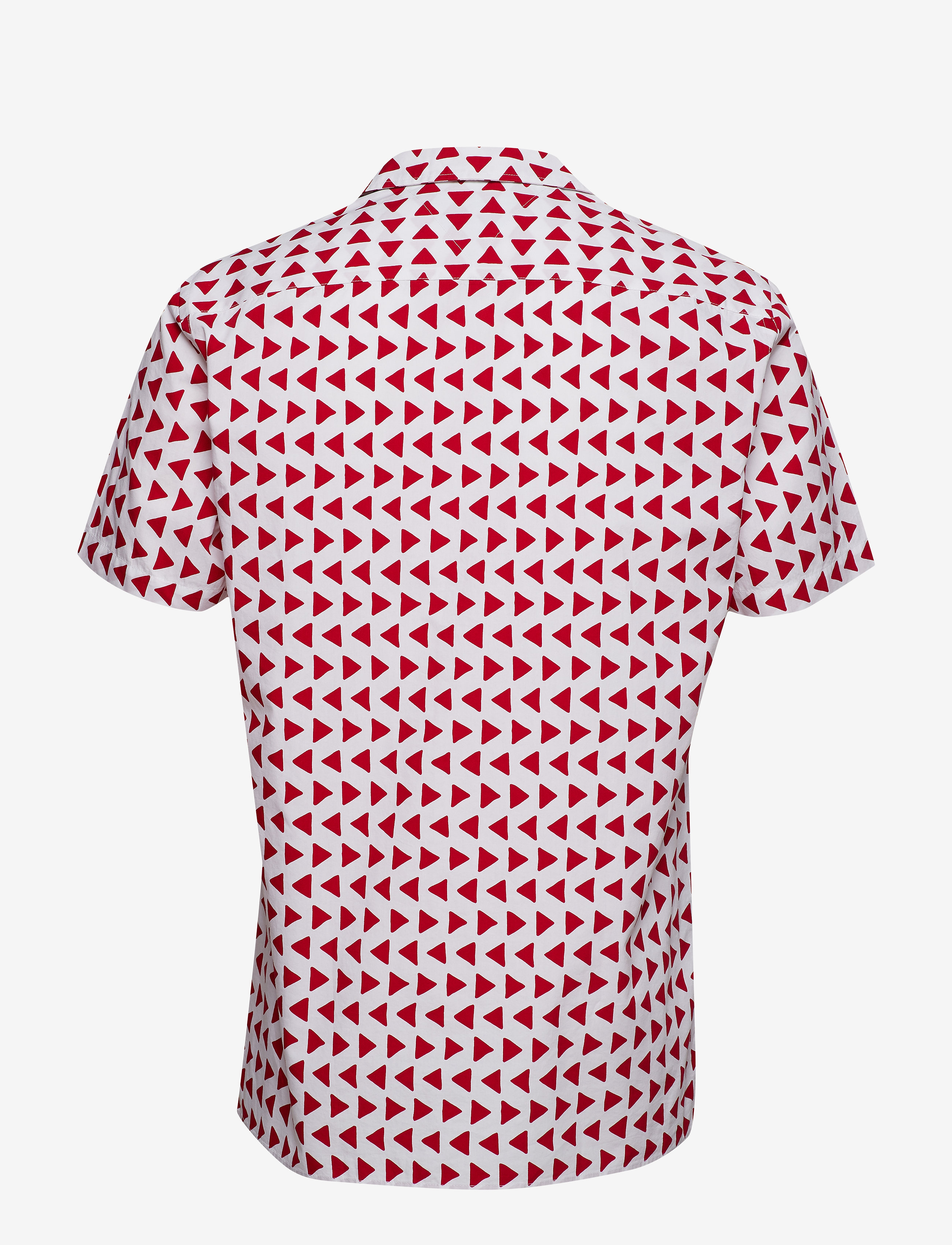 Tommy Hilfiger - BOLD GEO PRINT SHIRT - bright white / haute red - 1