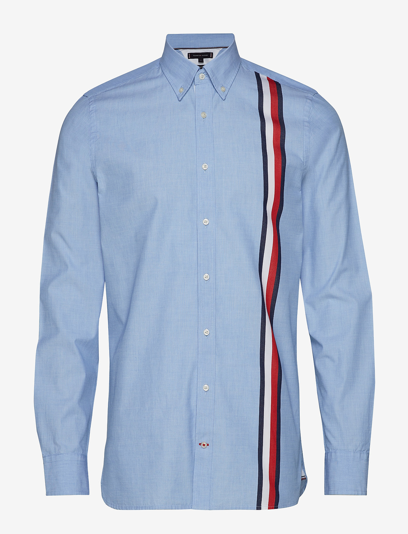 Tommy Hilfiger - SLIM GLOBAL STRIPE S - shirt blue / multi - 0