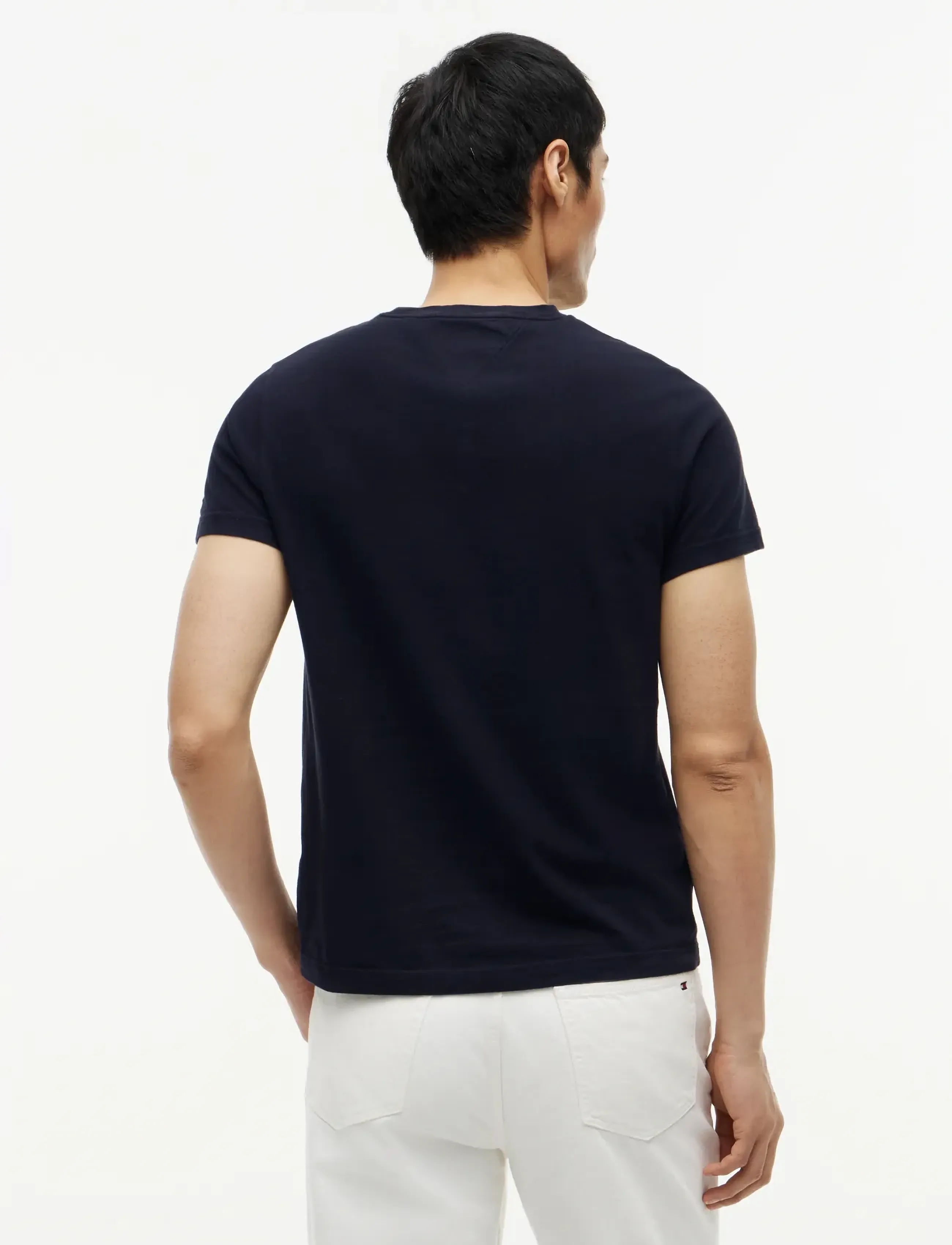 Tommy Hilfiger - CORE TOMMY LOGO TEE - kurzärmelig - jet black - 2