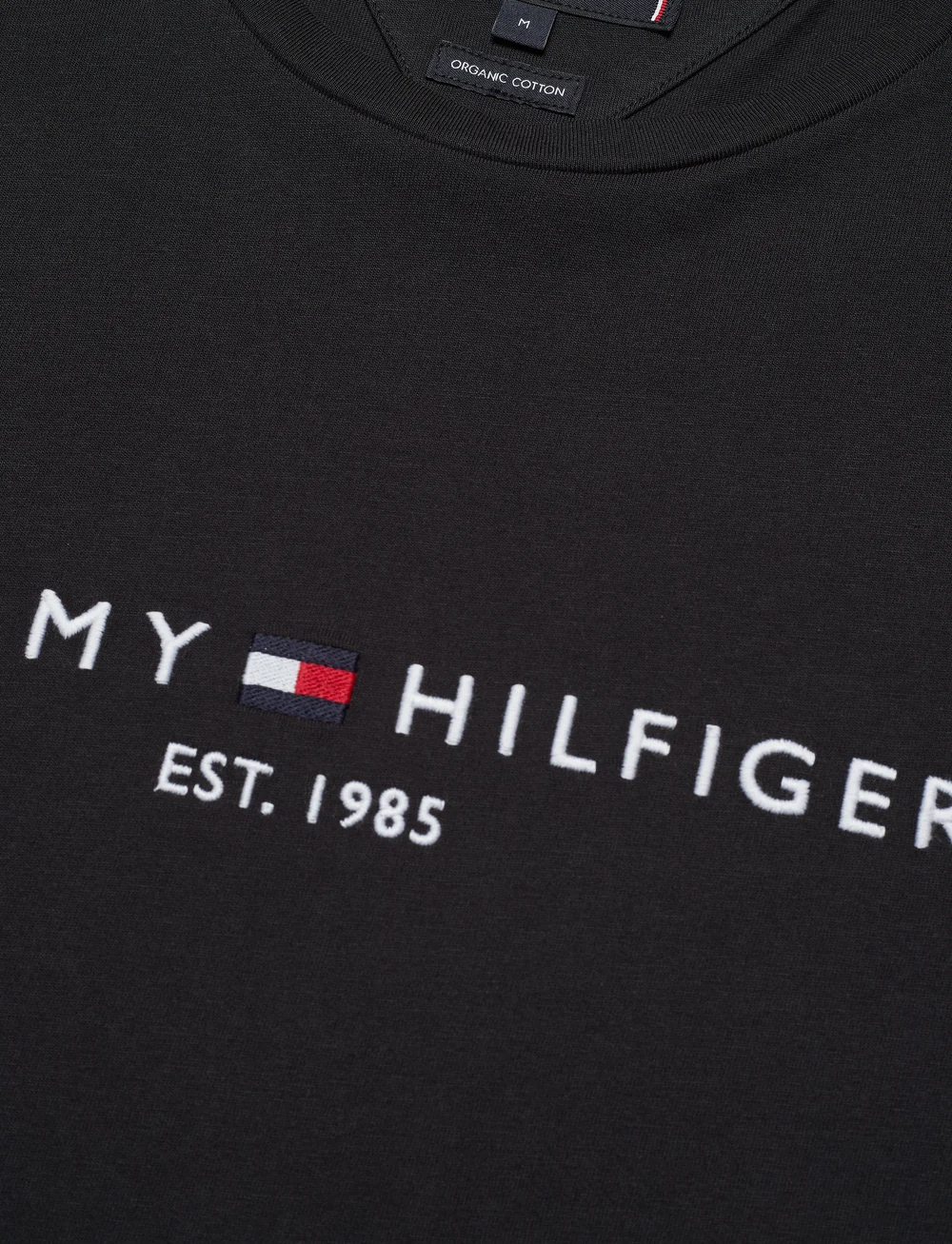Tommy Hilfiger - CORE TOMMY LOGO TEE - kortærmede t-shirts - jet black - 5