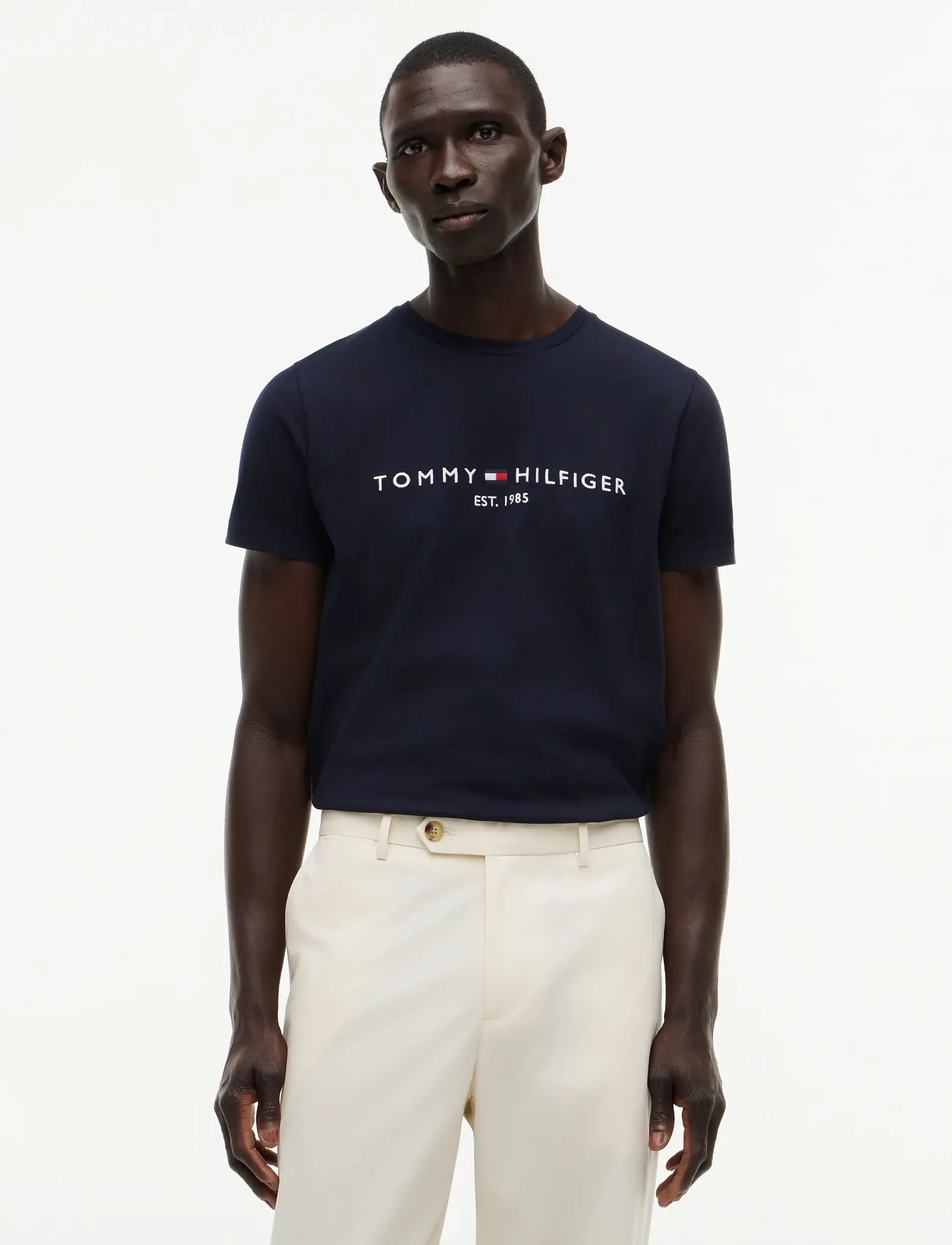 Tommy Hilfiger CORE TOMMY LOGO TEE - Vaata kõiki - SKY CAPTAIN / navy