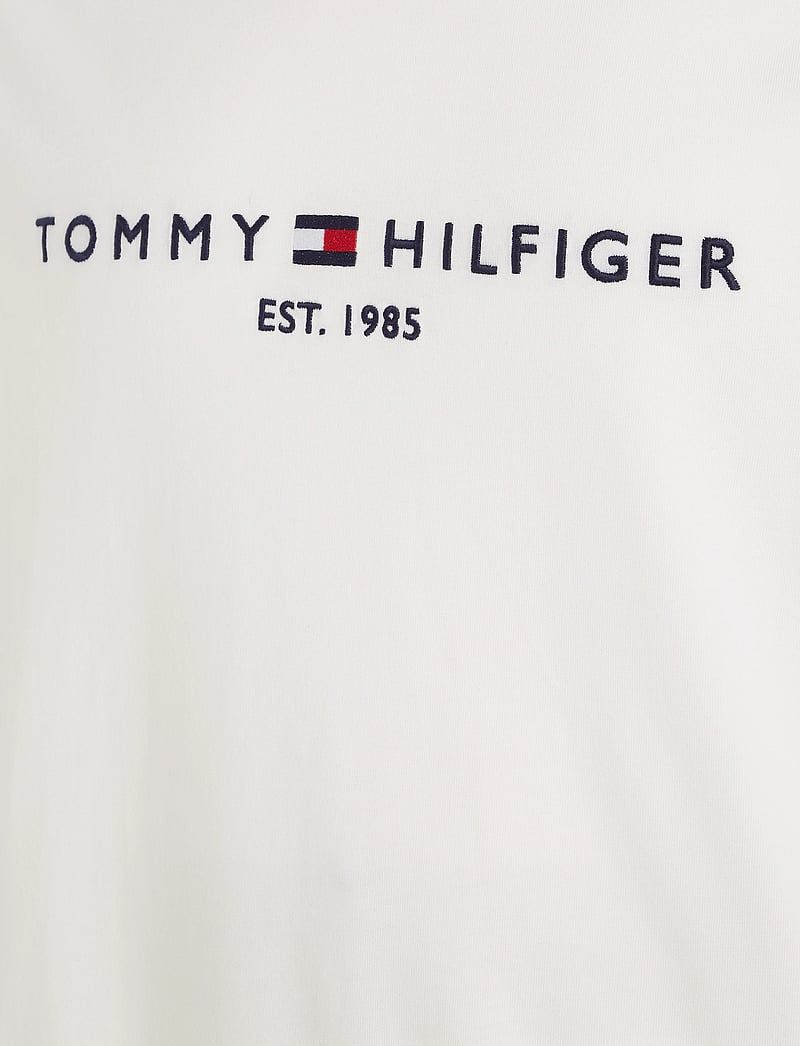 Tommy Hilfiger - CORE TOMMY LOGO TEE - kortärmade t-shirts - snow white - 5