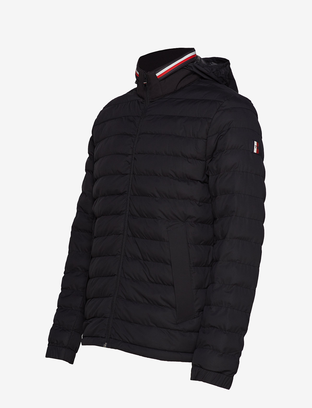 Tommy Hilfiger - STRETCH QUILTED JACK - jet black - 5