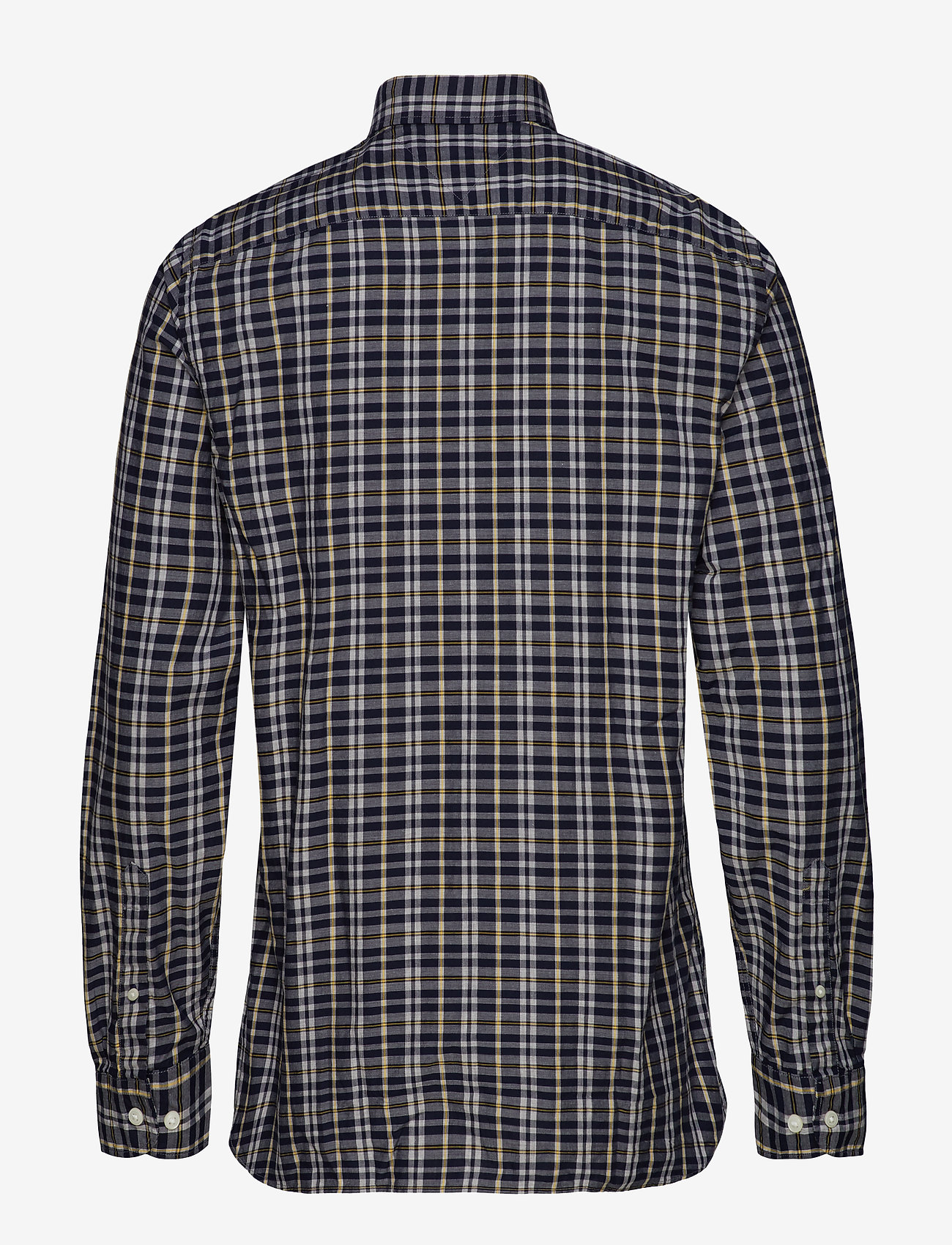 Tommy Hilfiger - HEATHER MULTI WINDOWPANE SHIRT - navy blazer / spectra yellow / - 1