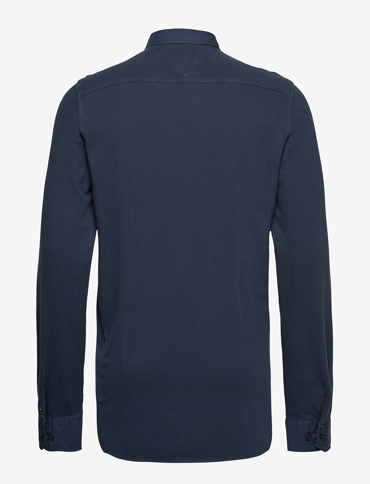Tommy Hilfiger - SLIM MIXED PIQUE SHIRT - navy blazer - 1