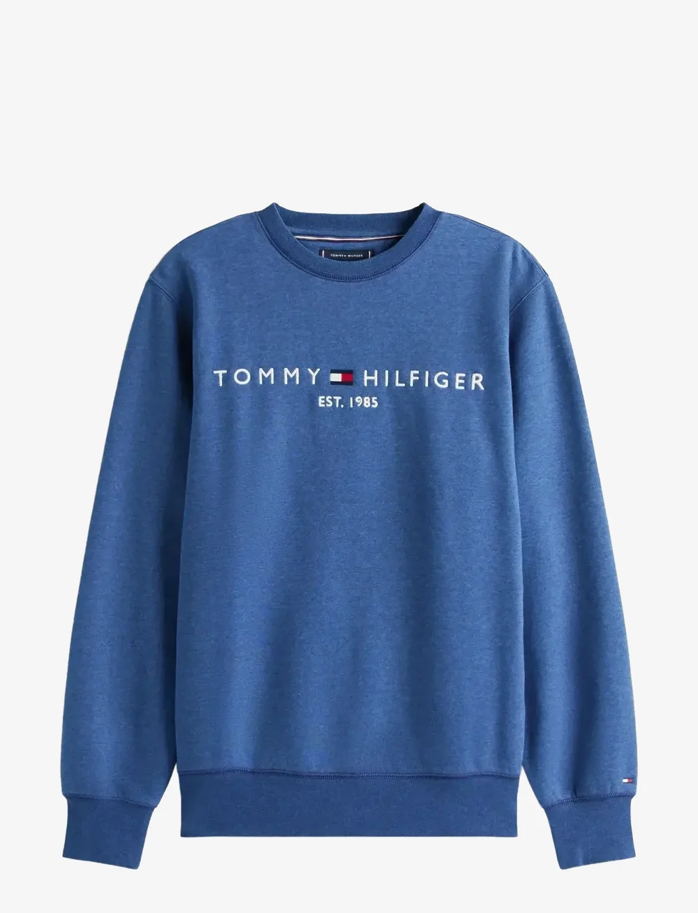 Tommy Hilfiger - TOMMY LOGO SWEATSHIRT - truien - aegean sea heather - 1