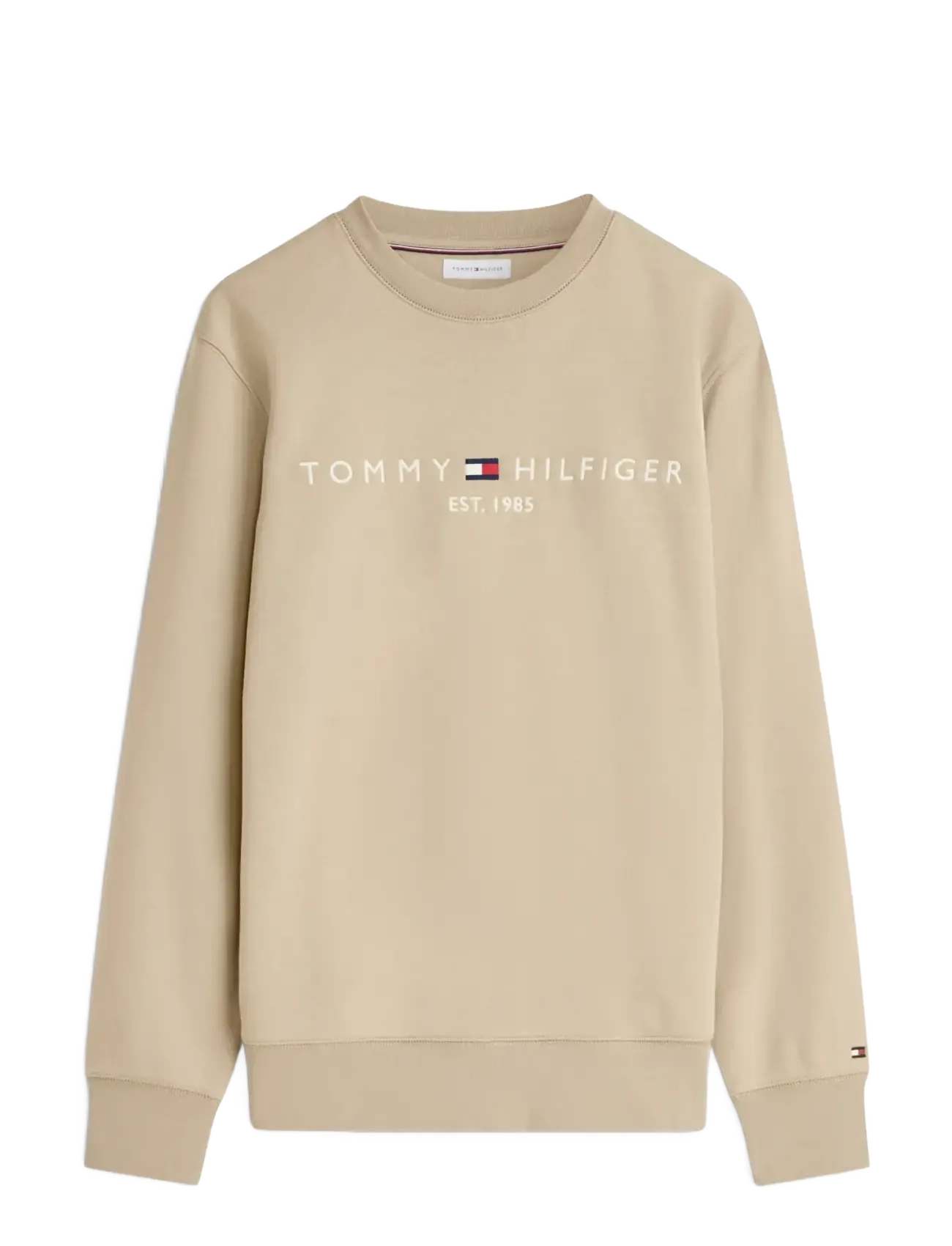 Tommy Hilfiger - TOMMY LOGO SWEATSHIRT - dressipluusid - batique khaki - 1