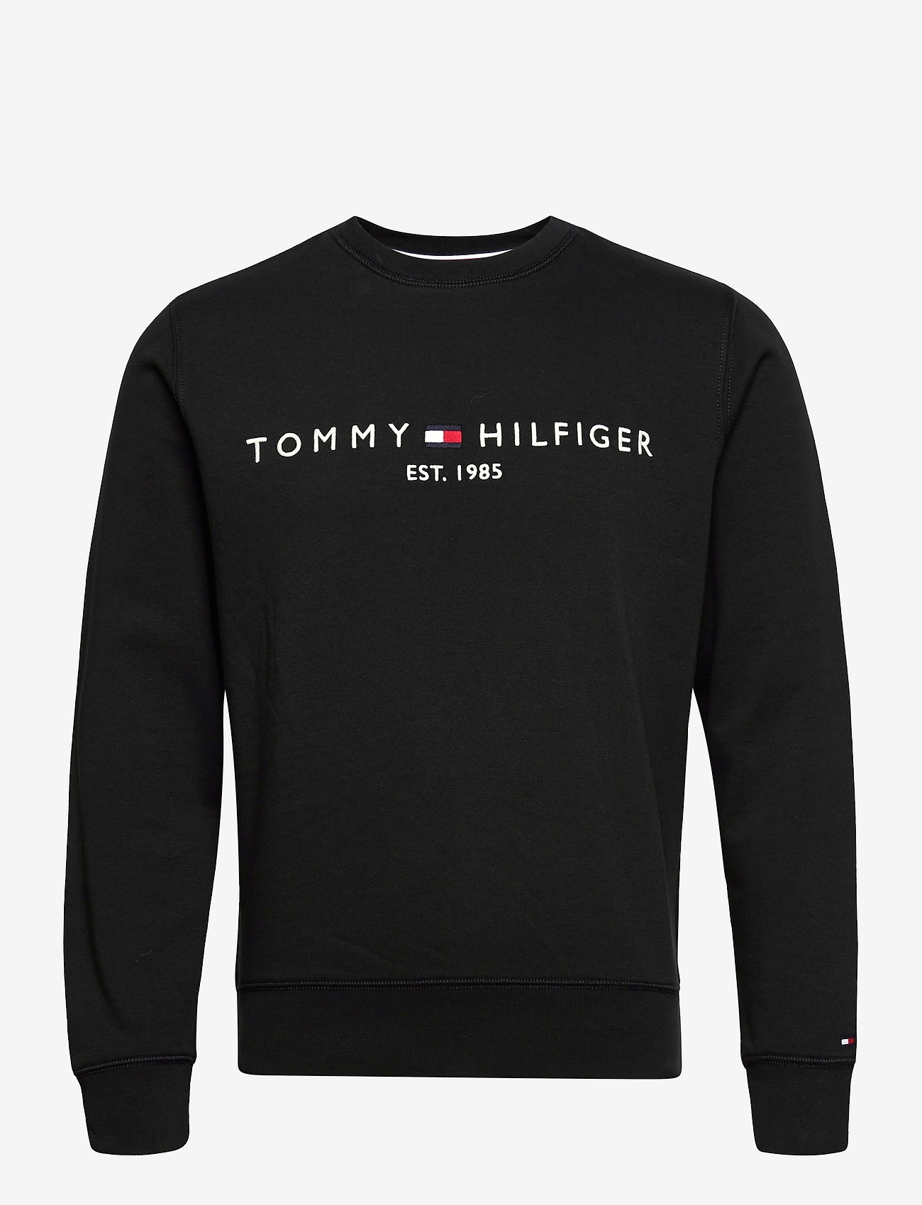Tommy Hilfiger - TOMMY LOGO SWEATSHIRT - dressipluusid - black - 0