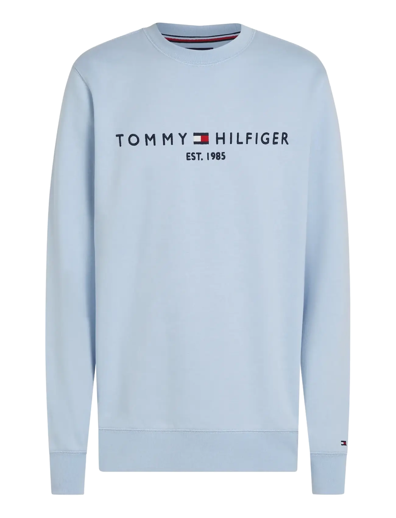 TOMMY LOGO SWEATSHIRT - BREEZY BLUE